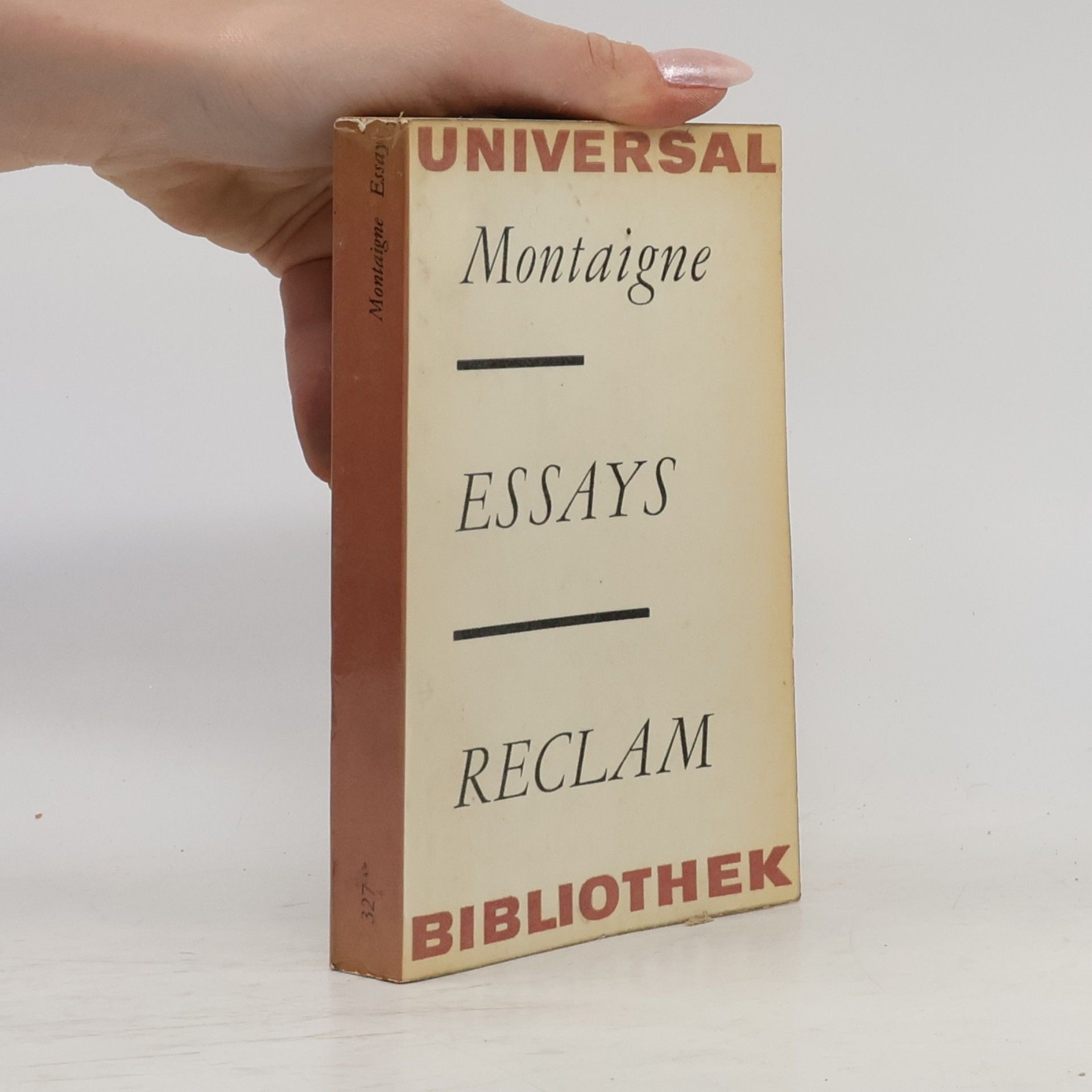 Michel de Montaigne Essays