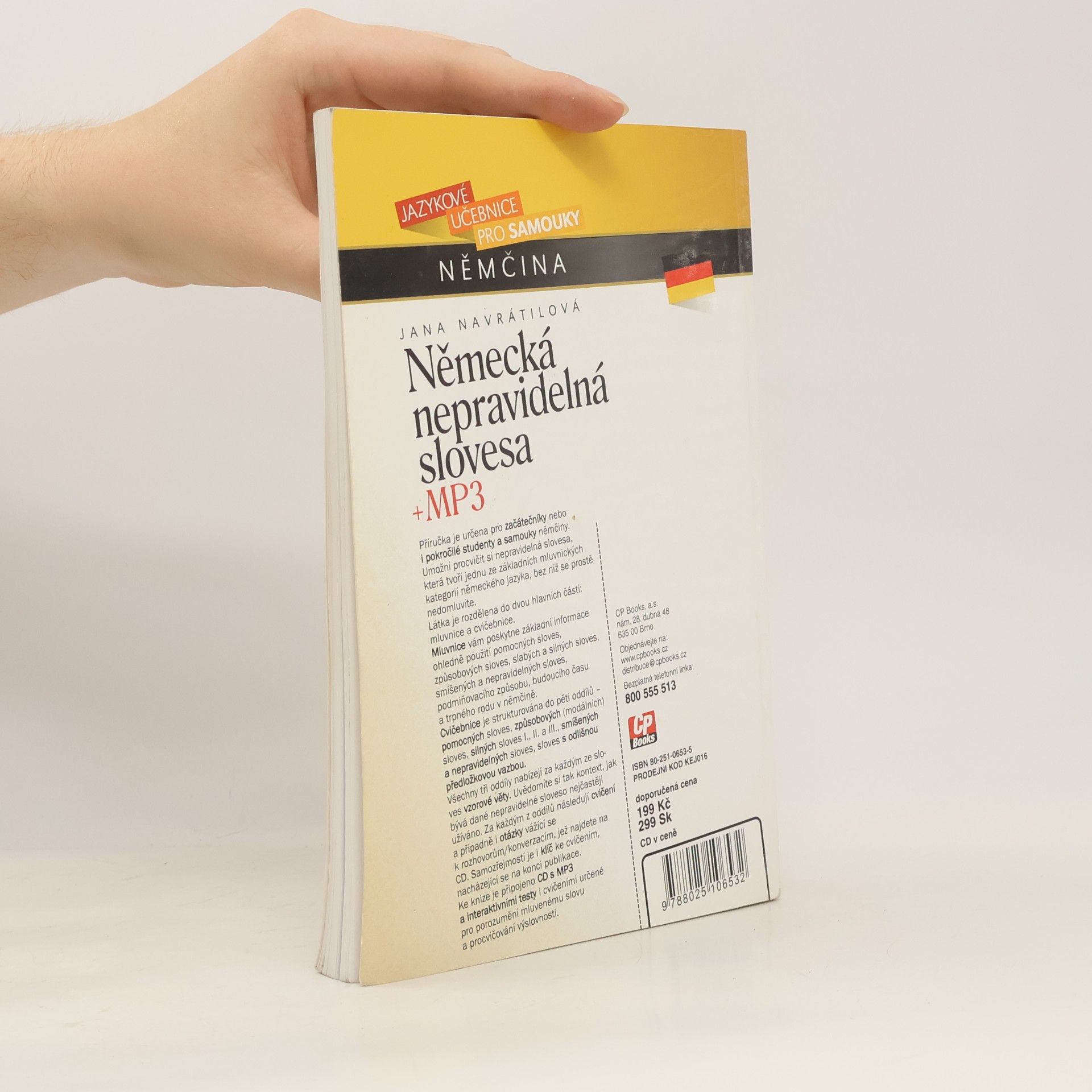 Jana Navrátilová Německá nepravidelná slovesa