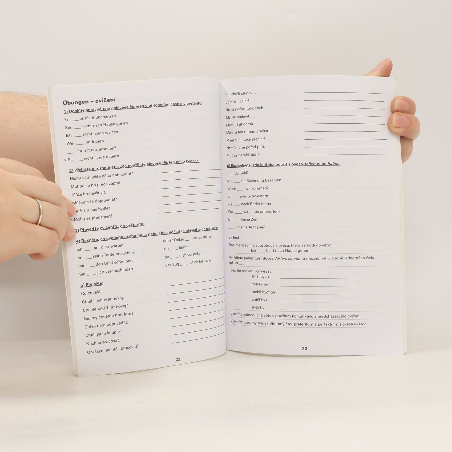 Jana Navrátilová Německá nepravidelná slovesa