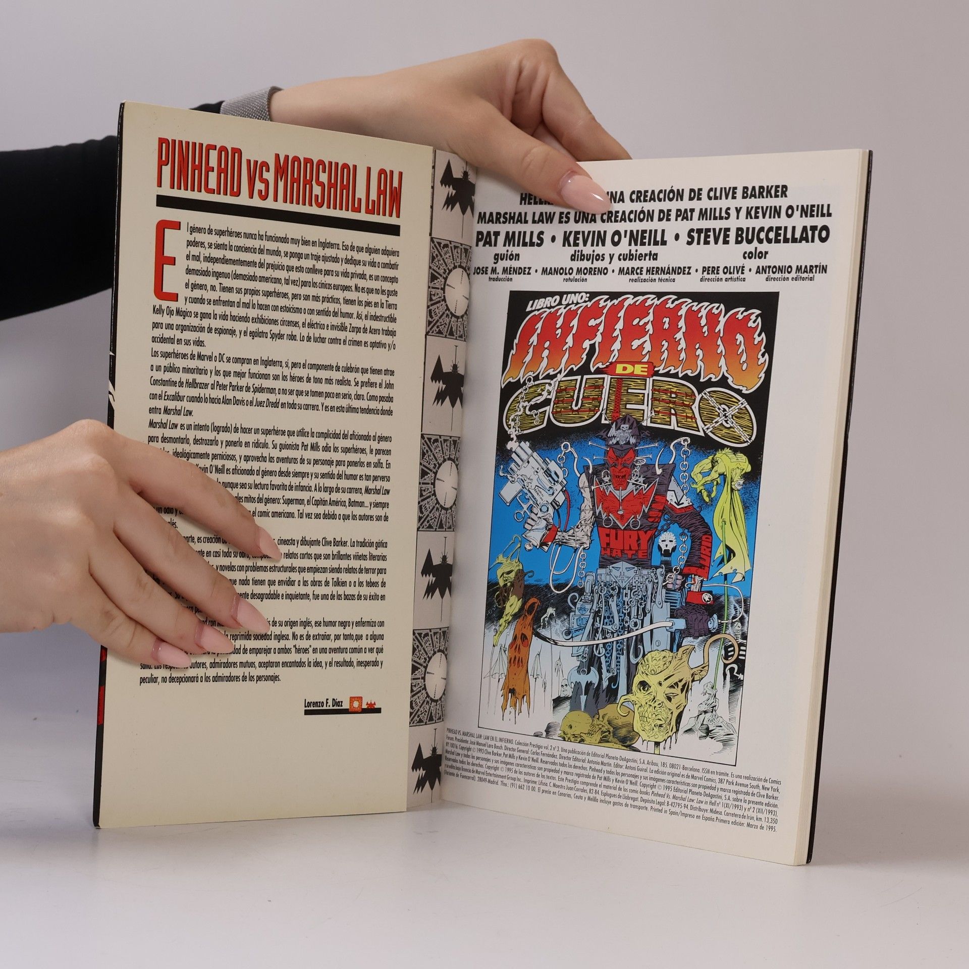 Pat Mills Law en el Infierno