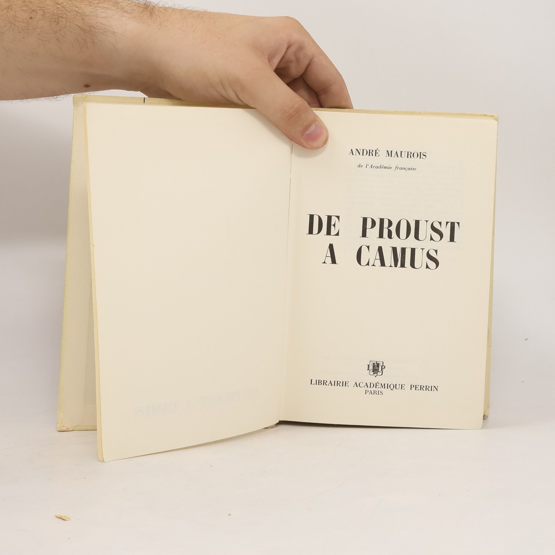 André Maurois De proust a Camus