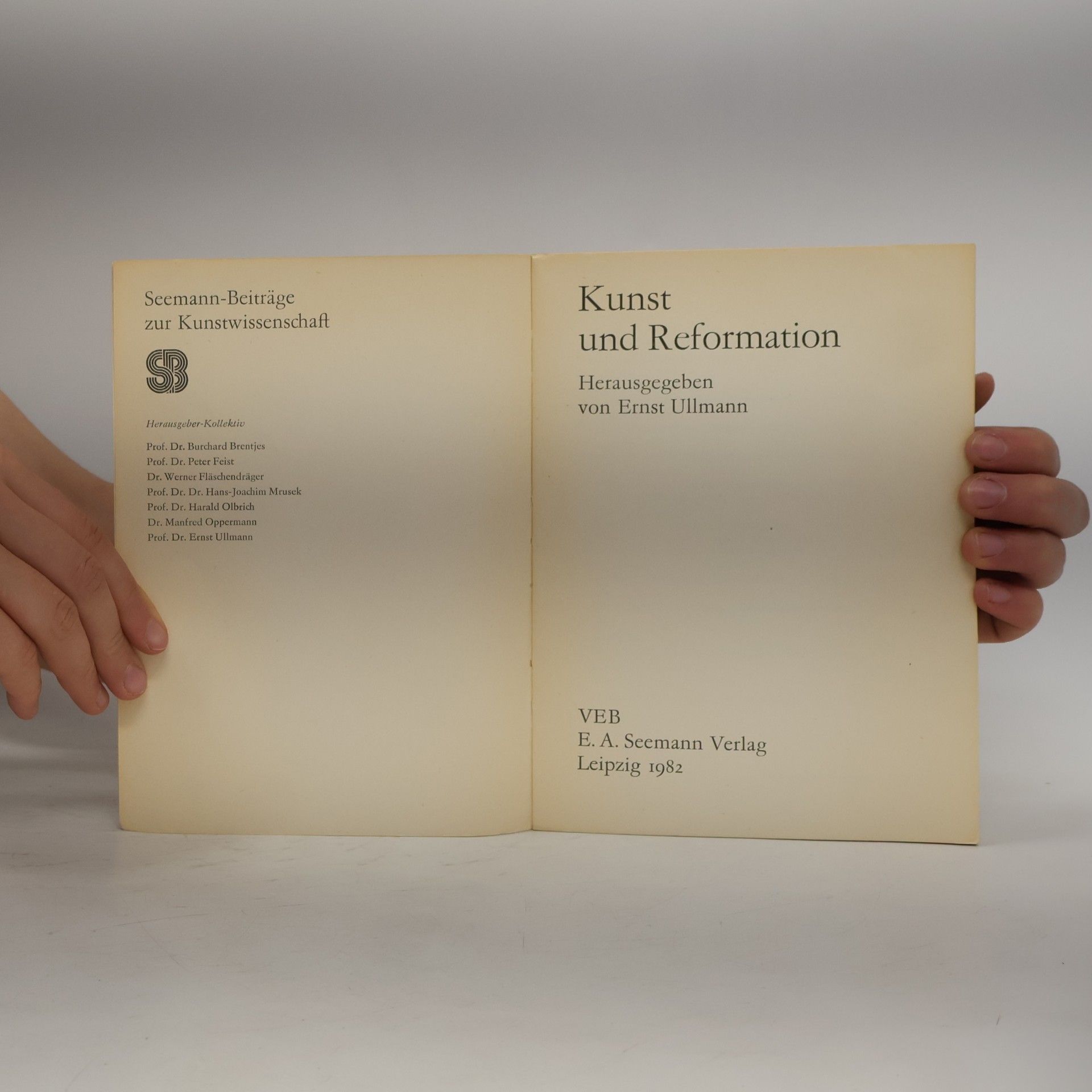 Ernst Ullmann Kunst und Reformation