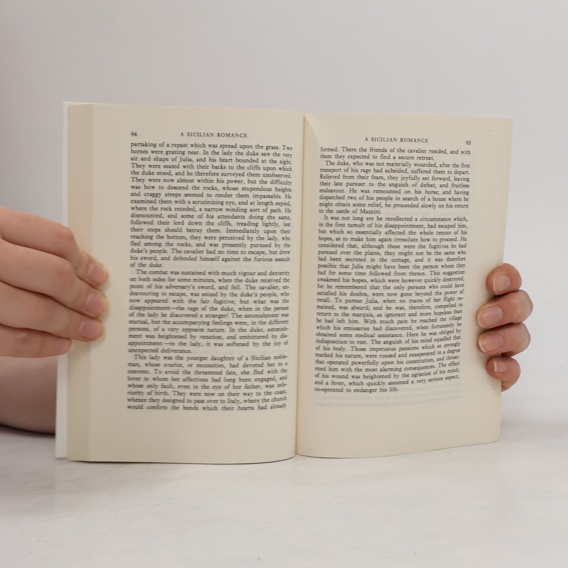 Ann Radcliffe A Sicilian Romance