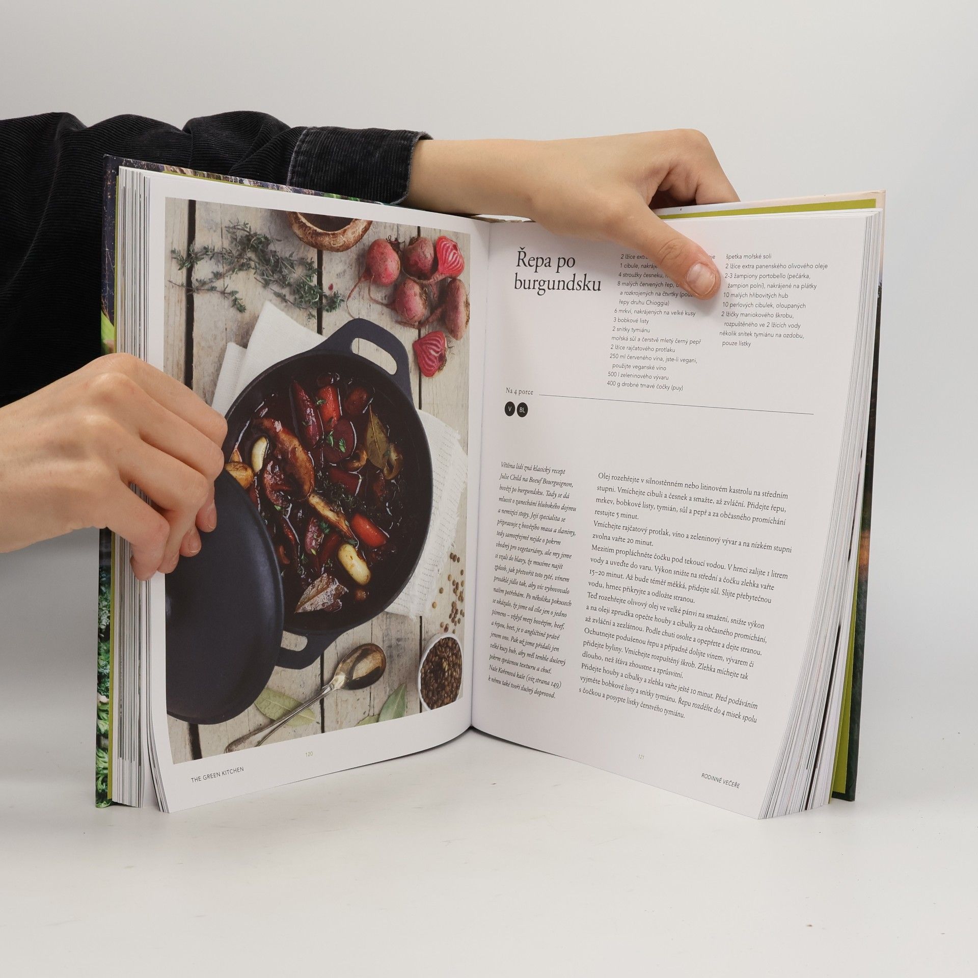 David Frenkiel The green kitchen: Lahodná a zdravá vegetariánská jídla pro každý den