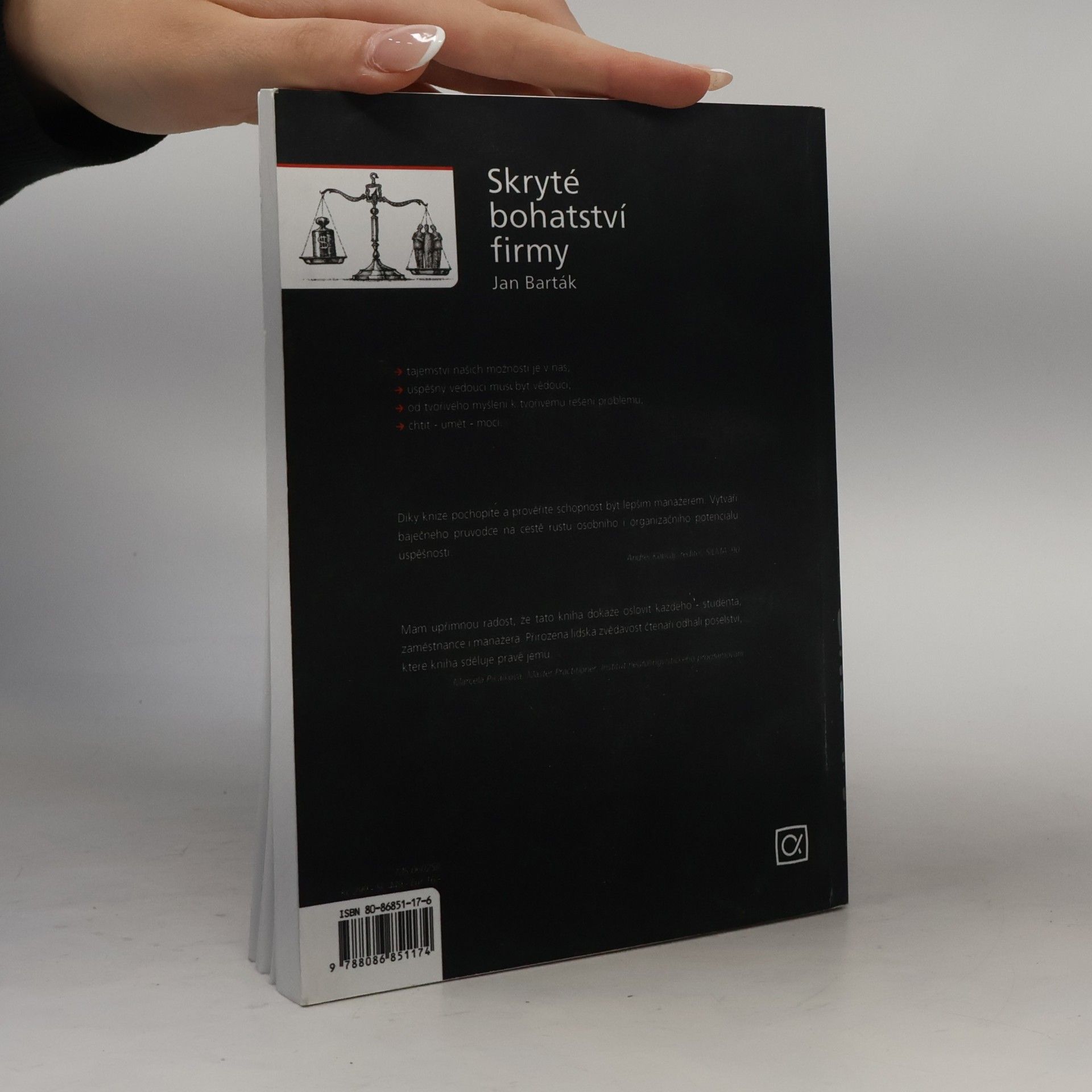 Jan Barták Skryté bohatství firmy