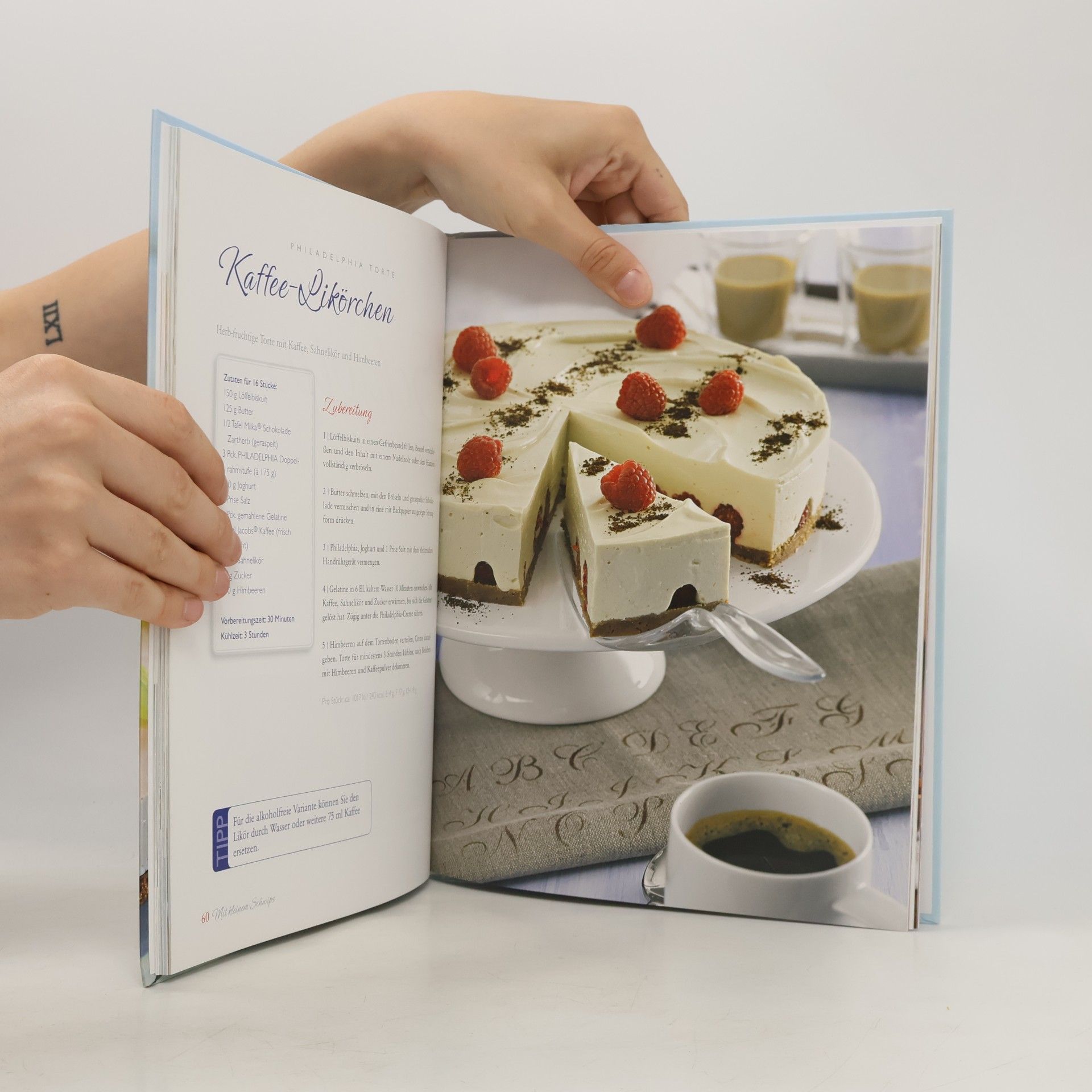 Kraft Philadelphia, das neue Tortenbuch