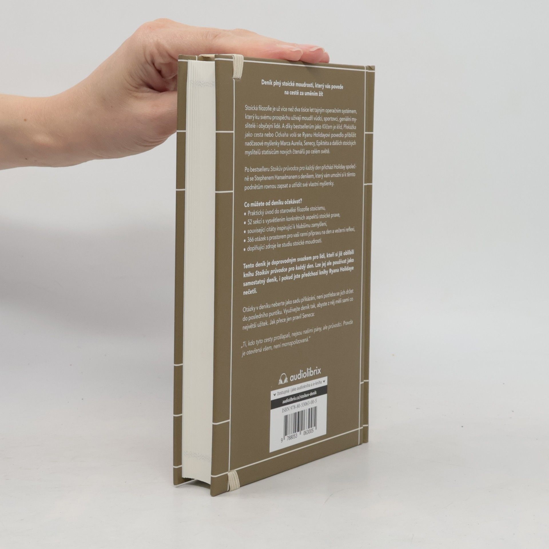Ryan Holiday Stoikův deník pro každý den