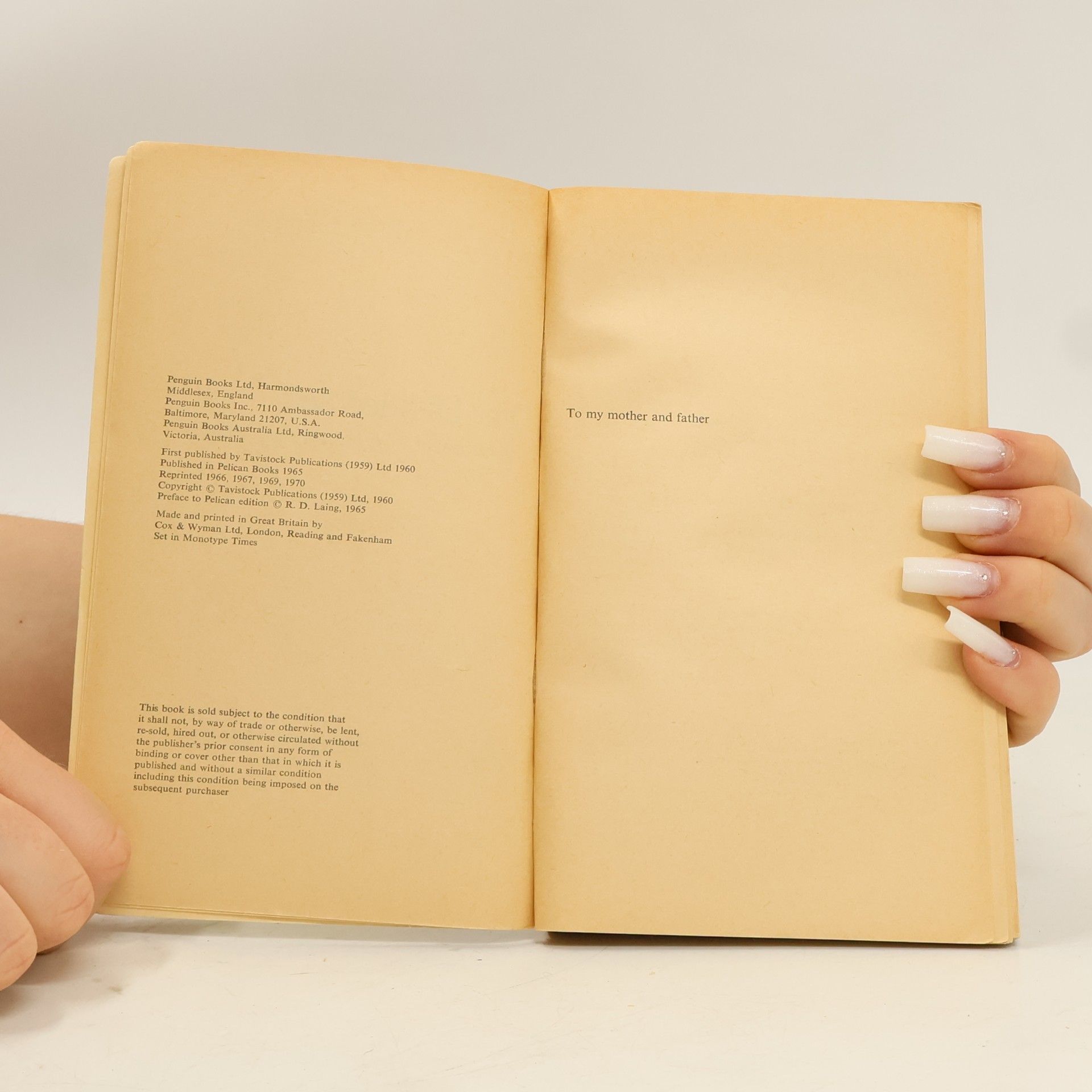 Ronald D. Laing The Divided Self
