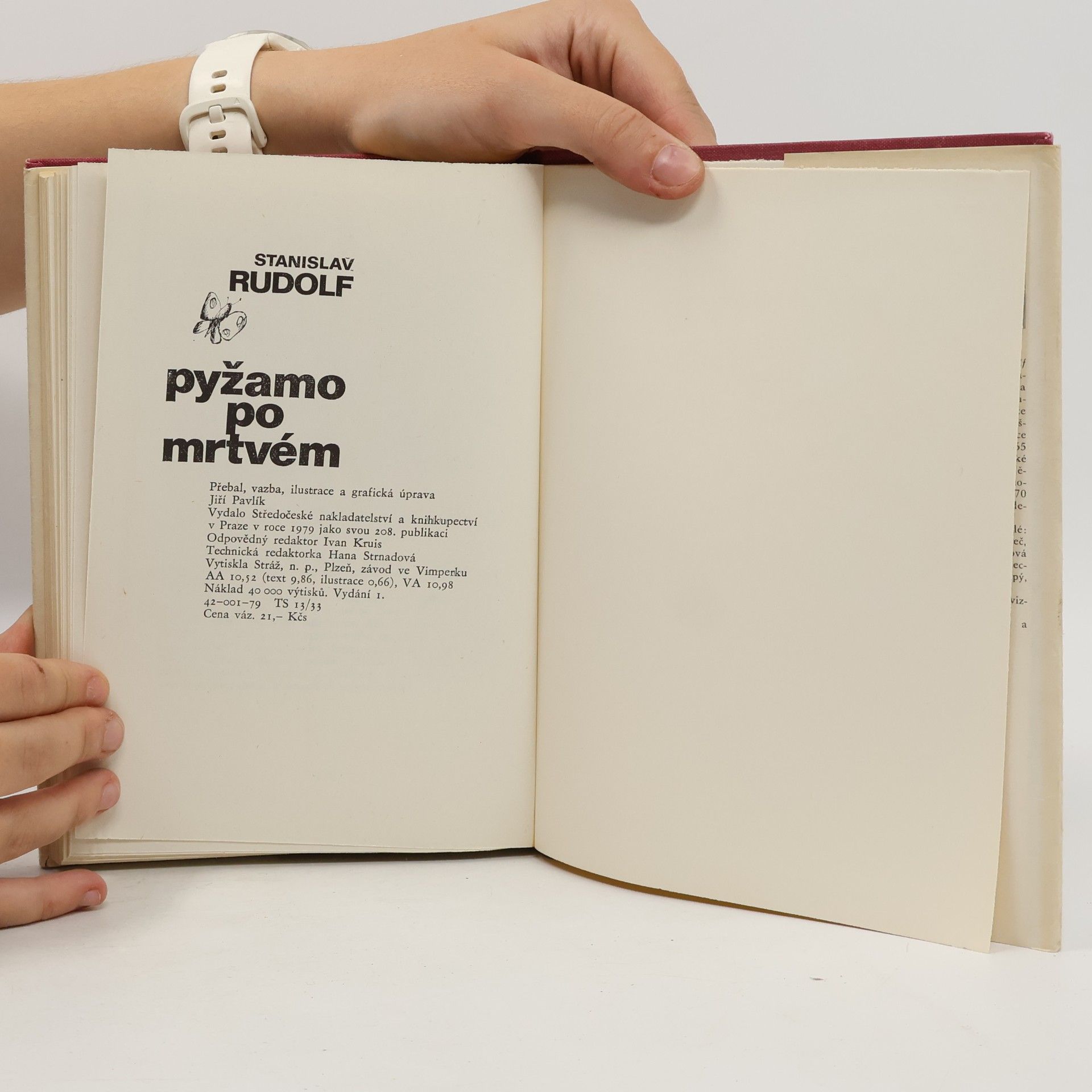 Stanislav Rudolf Pyžamo po mrtvém