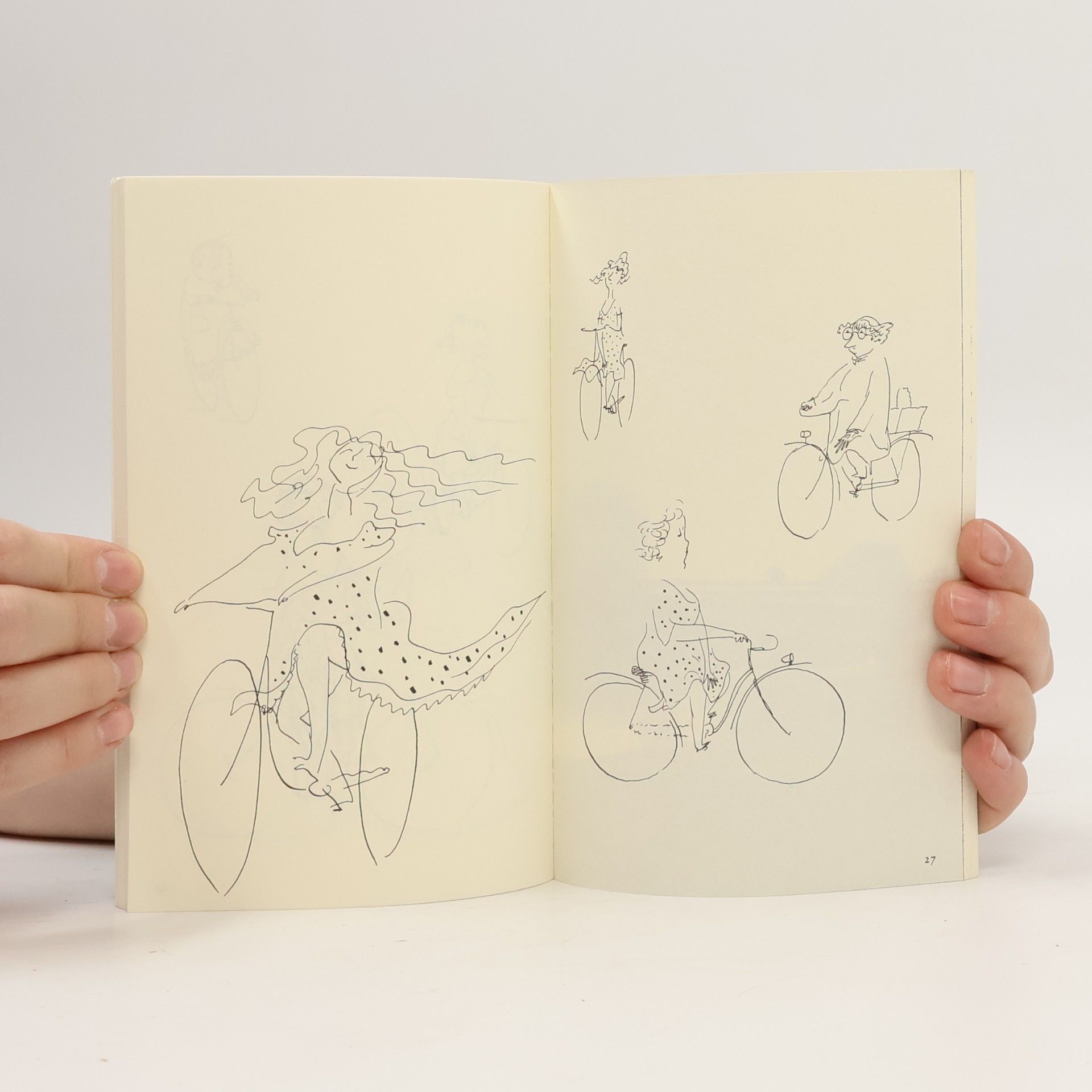 Jean-Jacques Sempé Sempé's Radfahrer