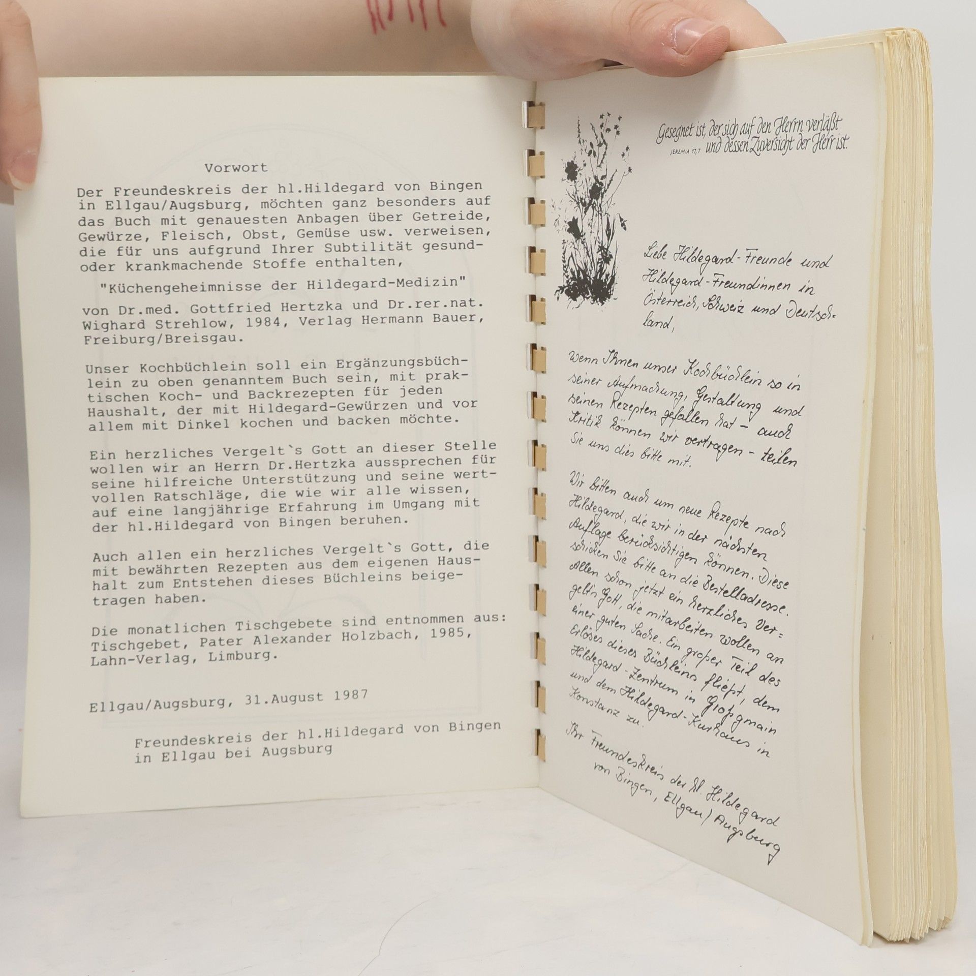 Various authors Koch-Rezeptbüchlein gemäss den Küchen-geheimnissen der hl. Hildegard von Büngen