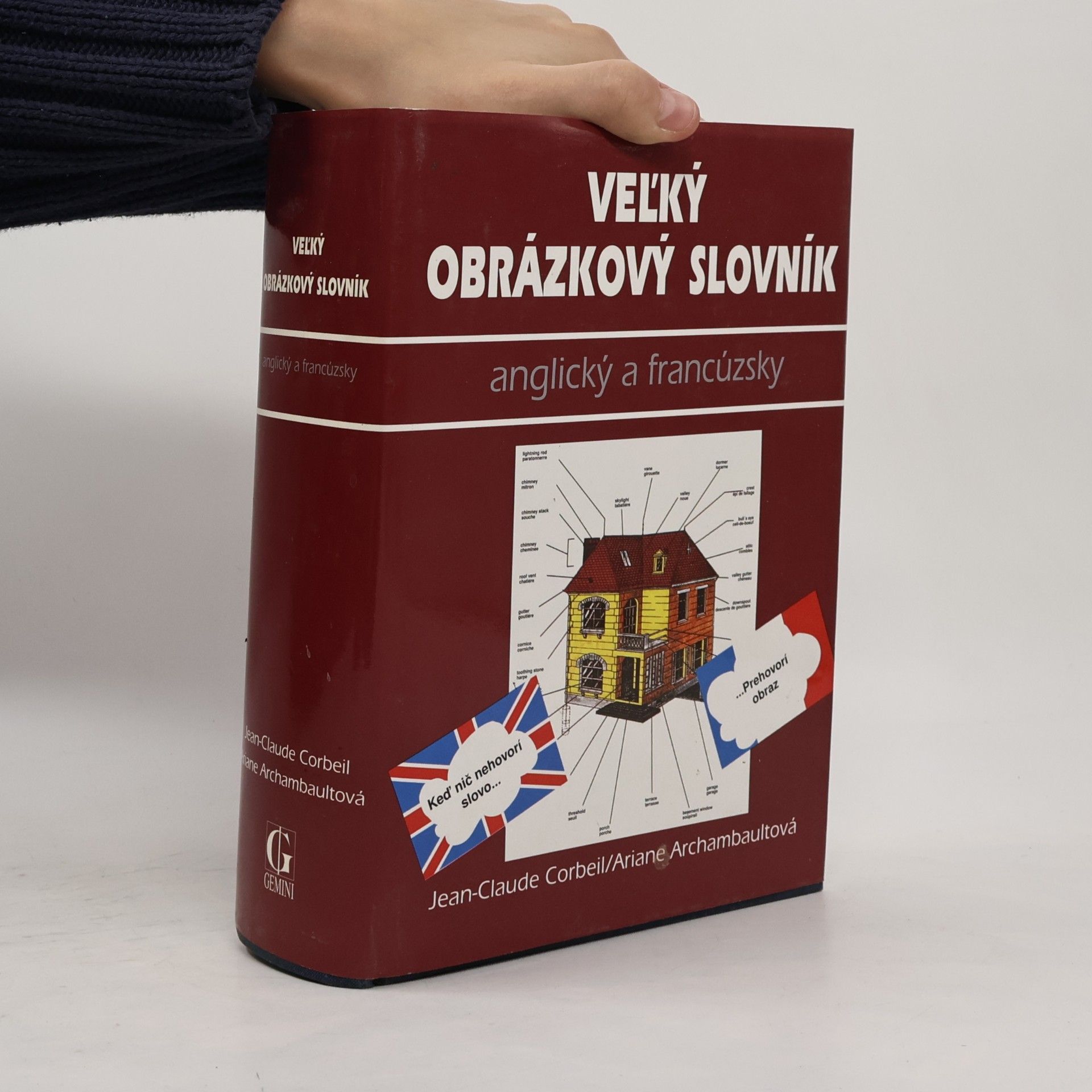 Jean-Claude Corbeil Velký obrázkový slovník: Anglický a francouzský