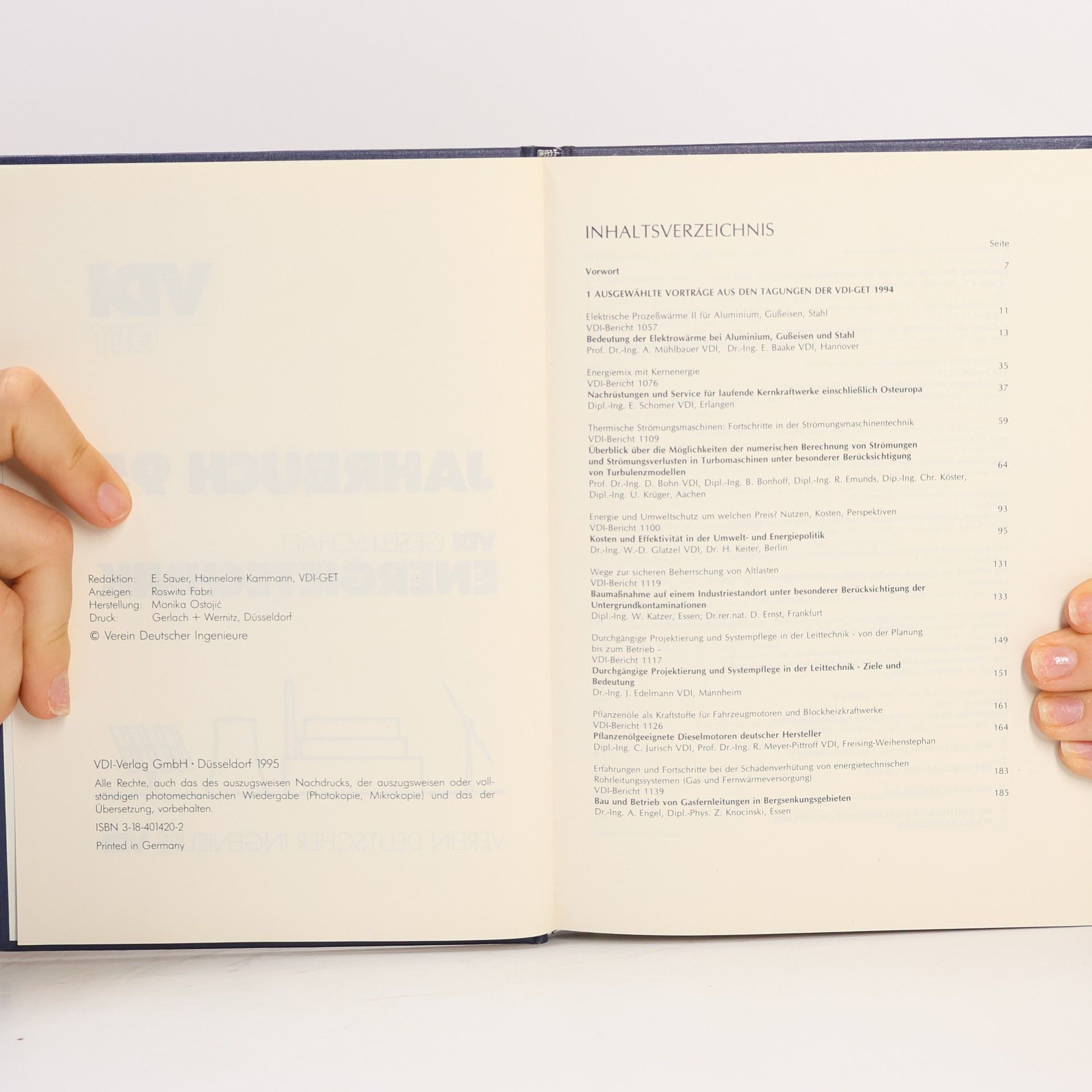 Autorenkollektiv Jahrbuch 95. VDI Gesellschaft Energietechnik