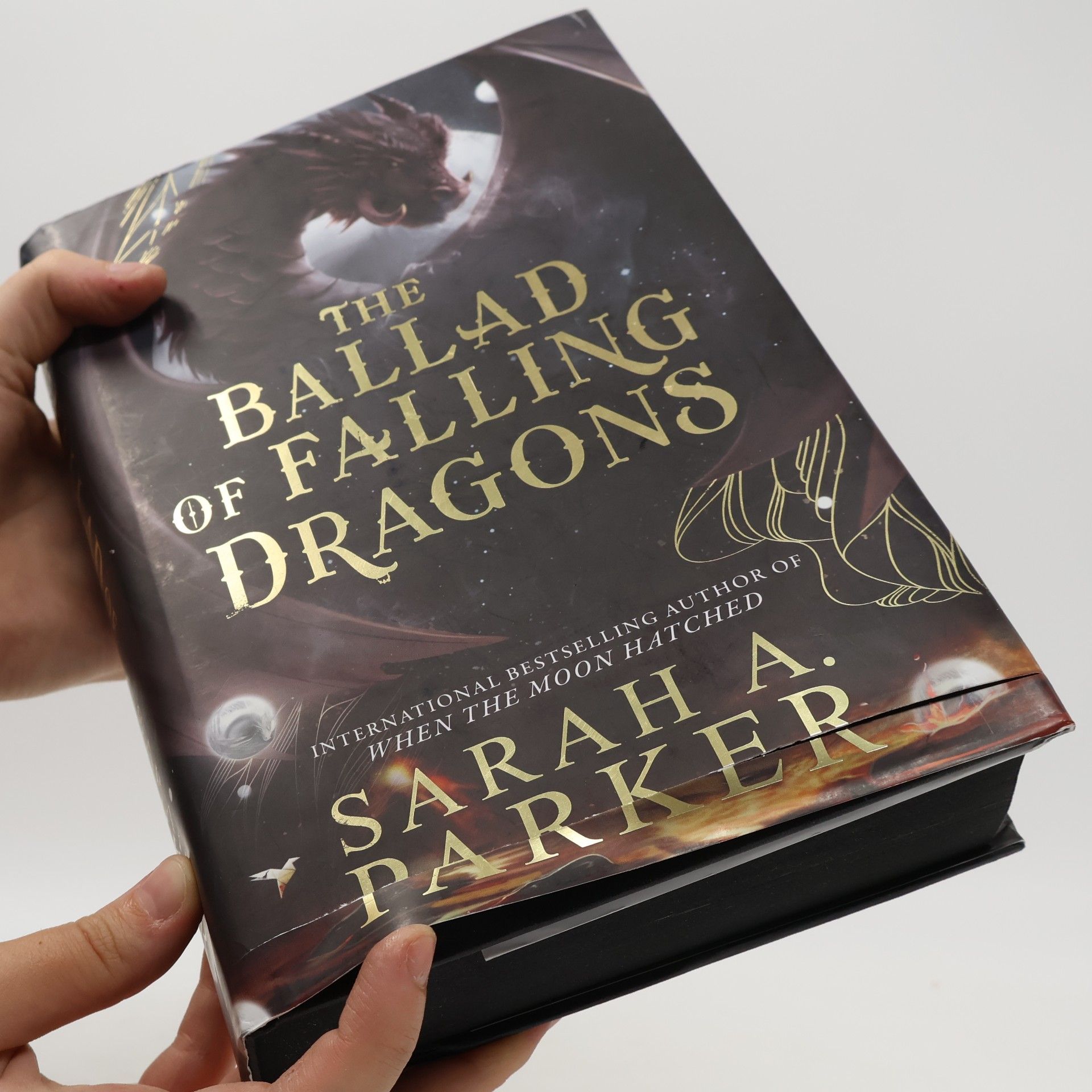Sarah A. Parker The Moonfall Series: The Ballad of Falling Dragons
