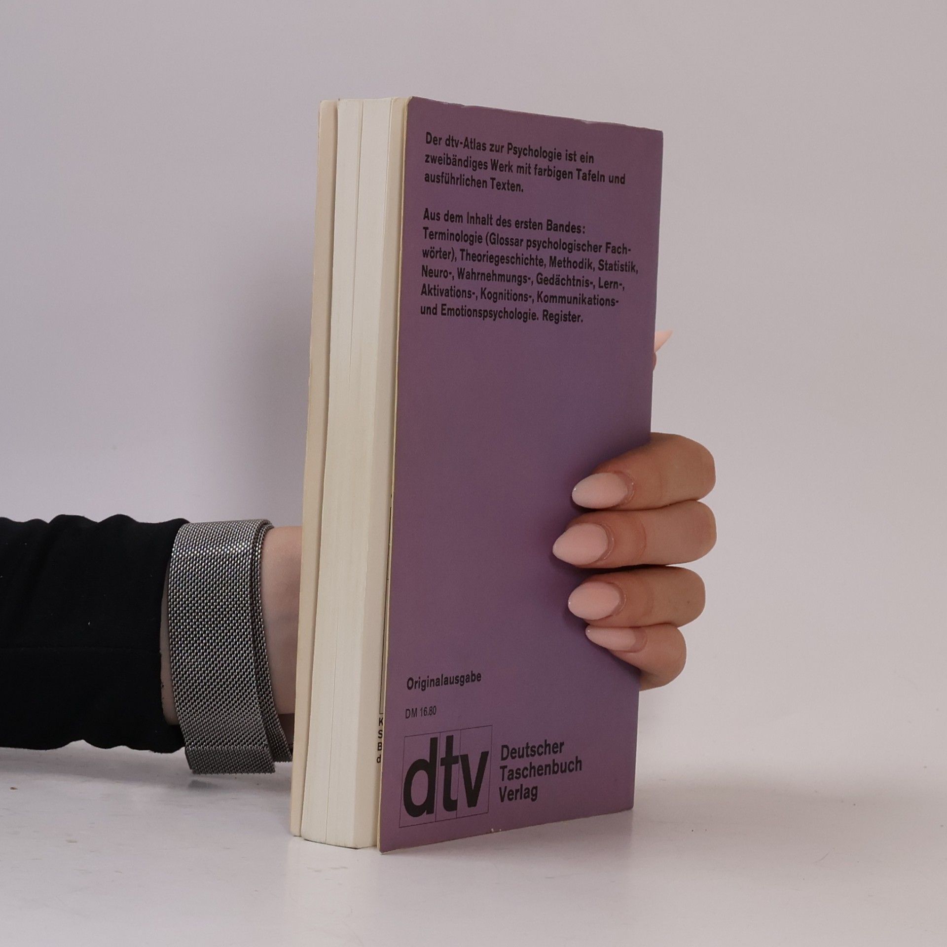 Hellmuth Benesch dtv-Atlas zur Psychologie