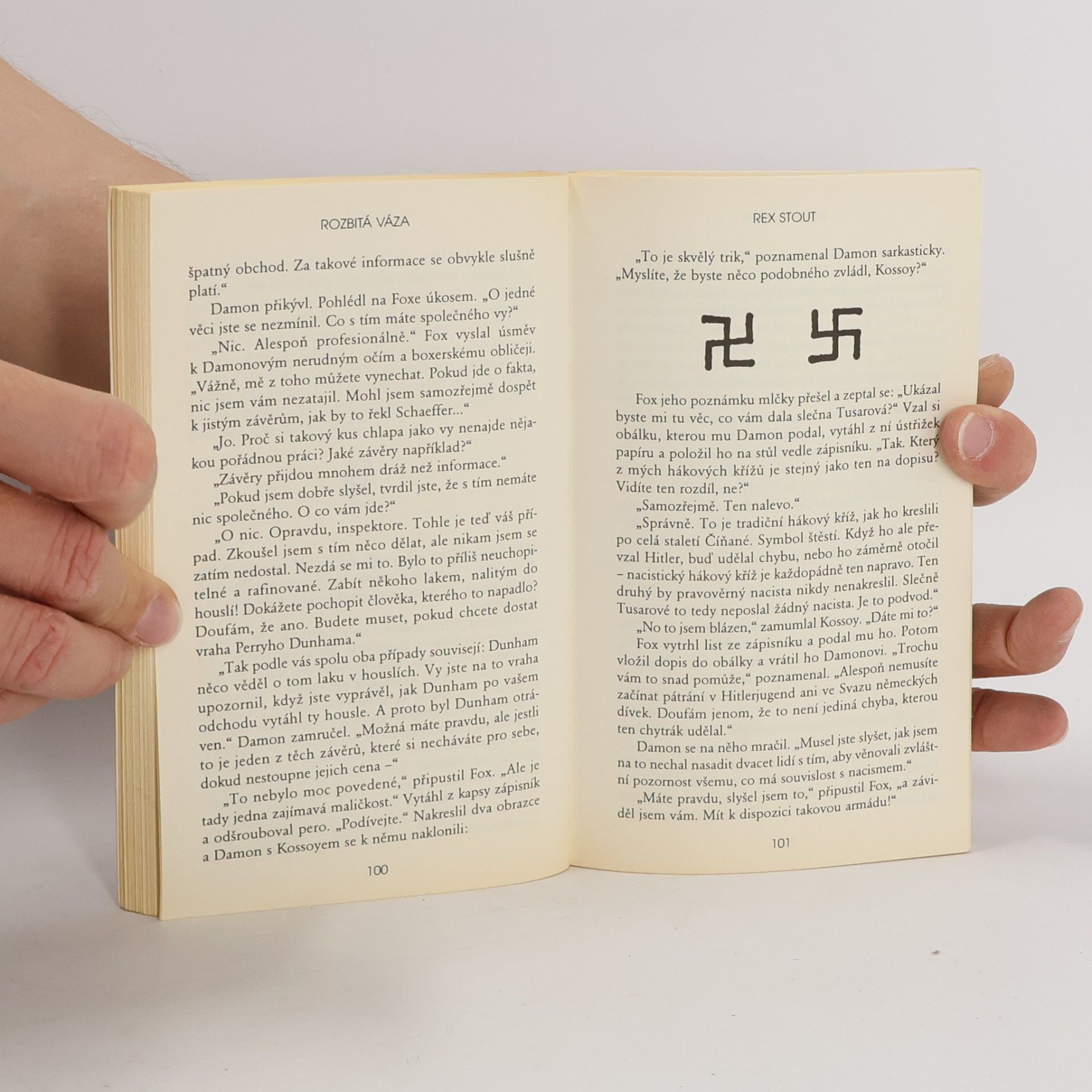 Rex Stout Rozbitá váza