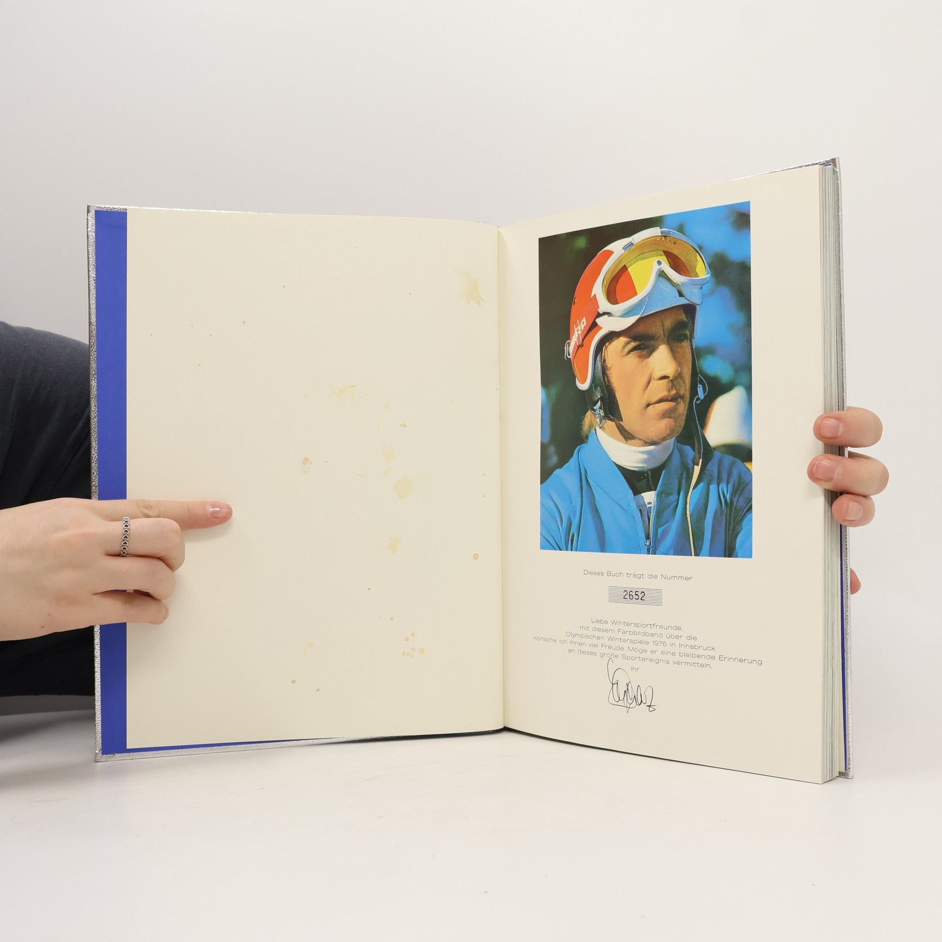 Karl Schranz Olympische Winterspiele '76 Innsbruck