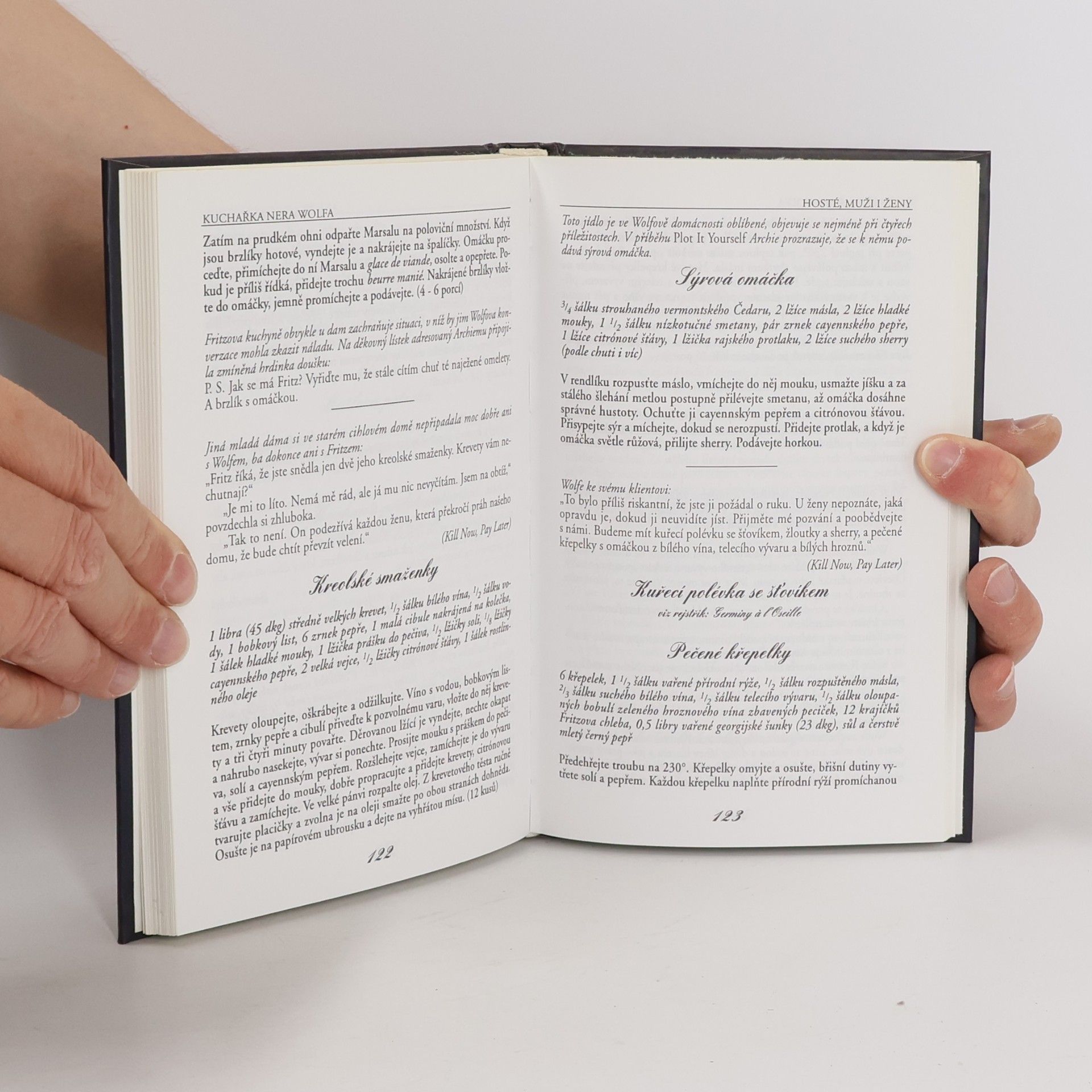 Rex Stout Kuchařka Nera Wolfa & redakce Viking Press