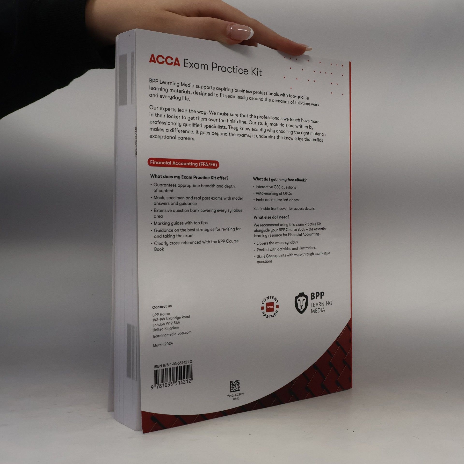 BPP LEARNING MEDIA. FIA Foundations of Financial Accounting FFA (ACCA F3)