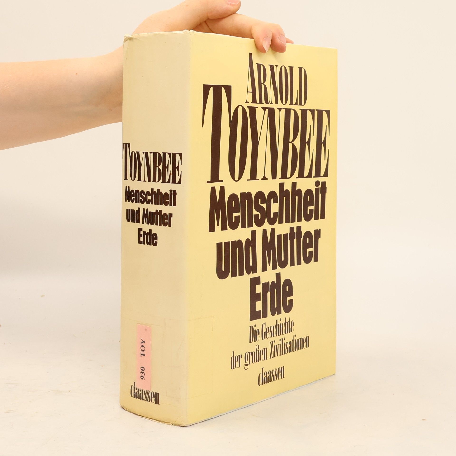 Arnold Joseph Toynbee Menschheit und Mutter Erde