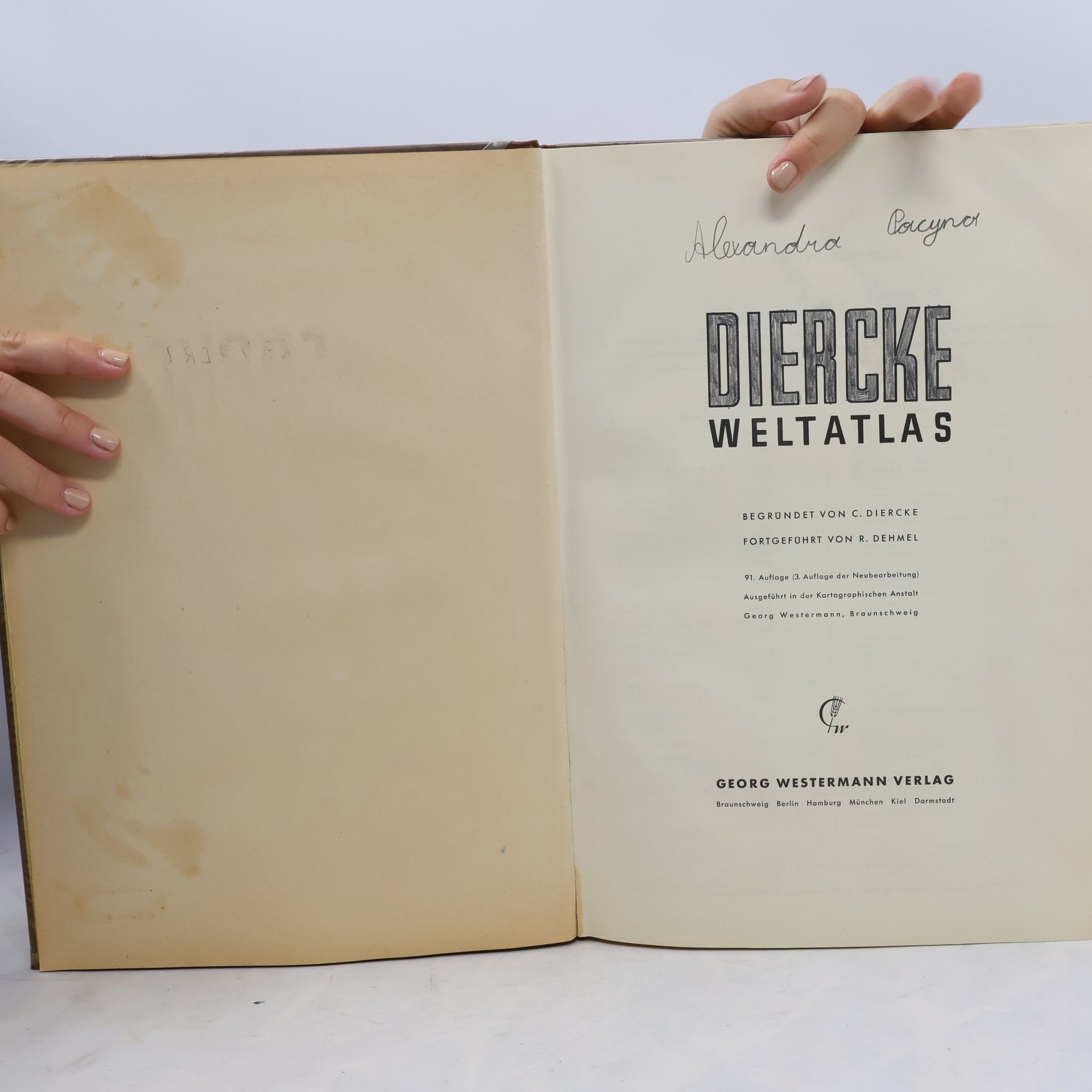 Carl Diercke Diercke Weltatlas