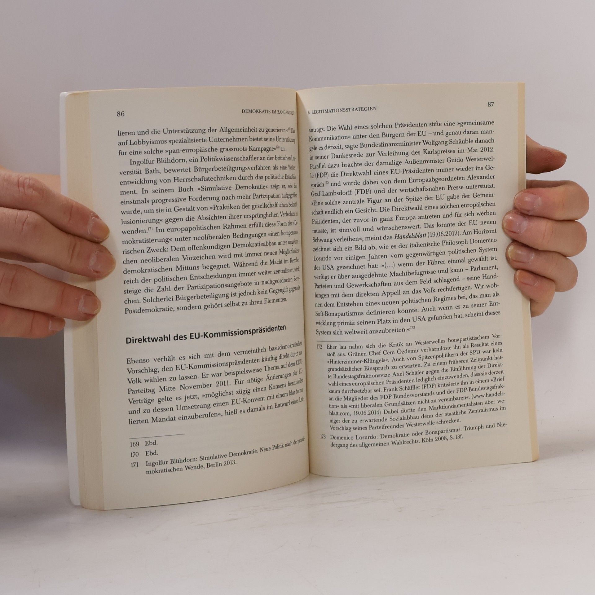 Thomas Wagner Neue Kleine Bibliothek: Demokratie im Zangengriff