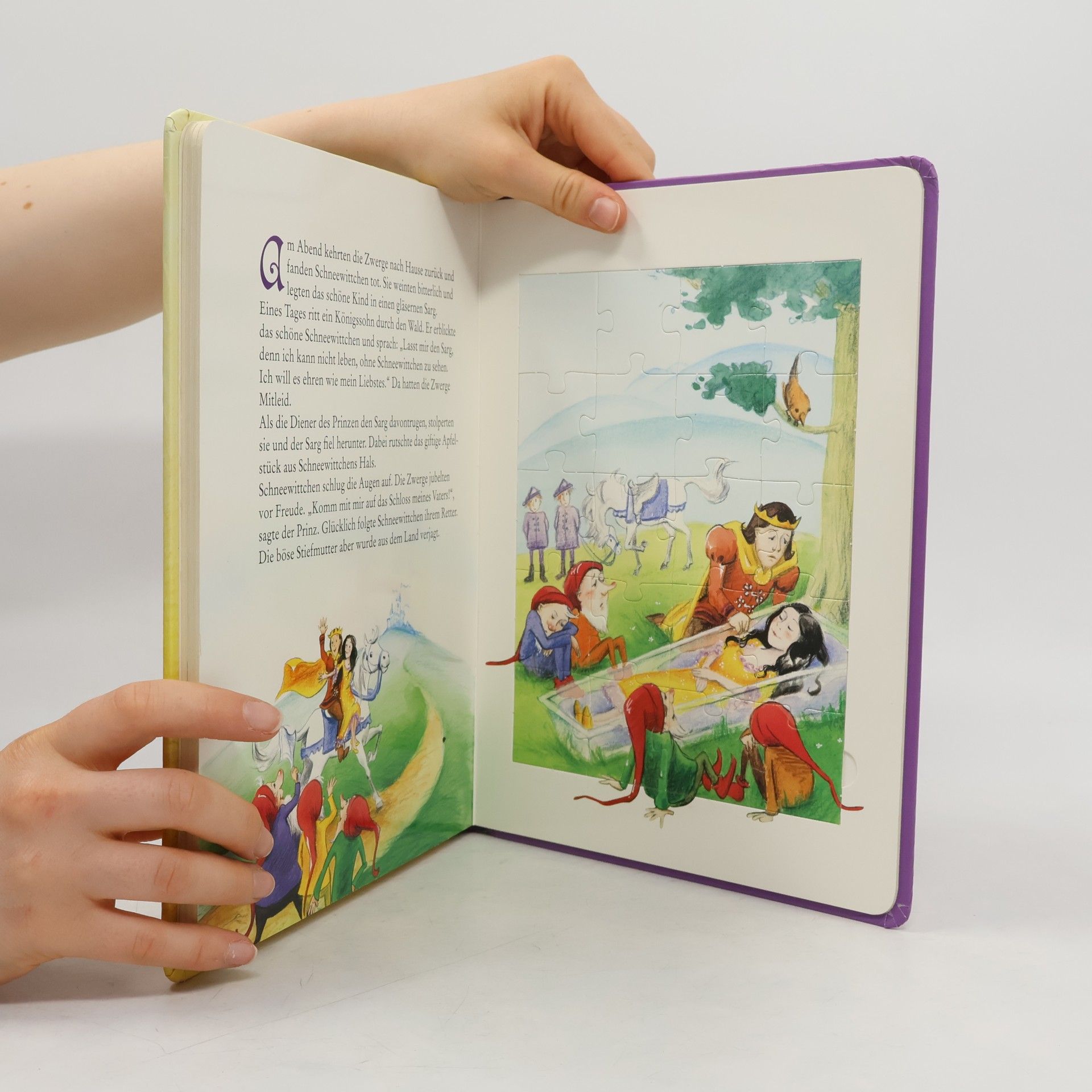 Wilhelm Grimm Mein Märchen-Puzzlebuch - Schneewittchen