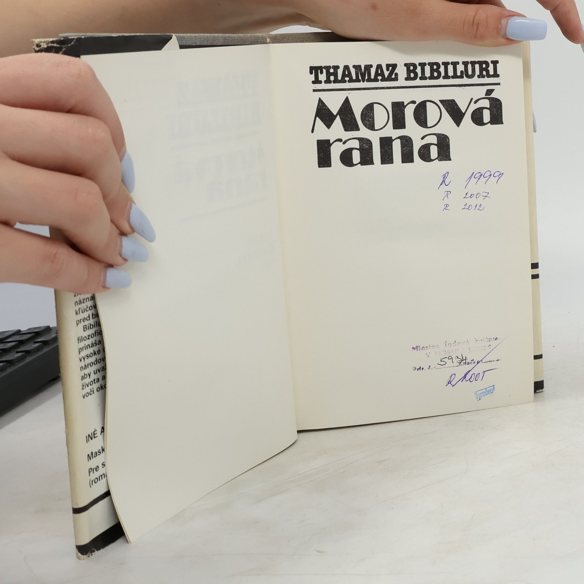 Thamaz Bibiluri Morová rana