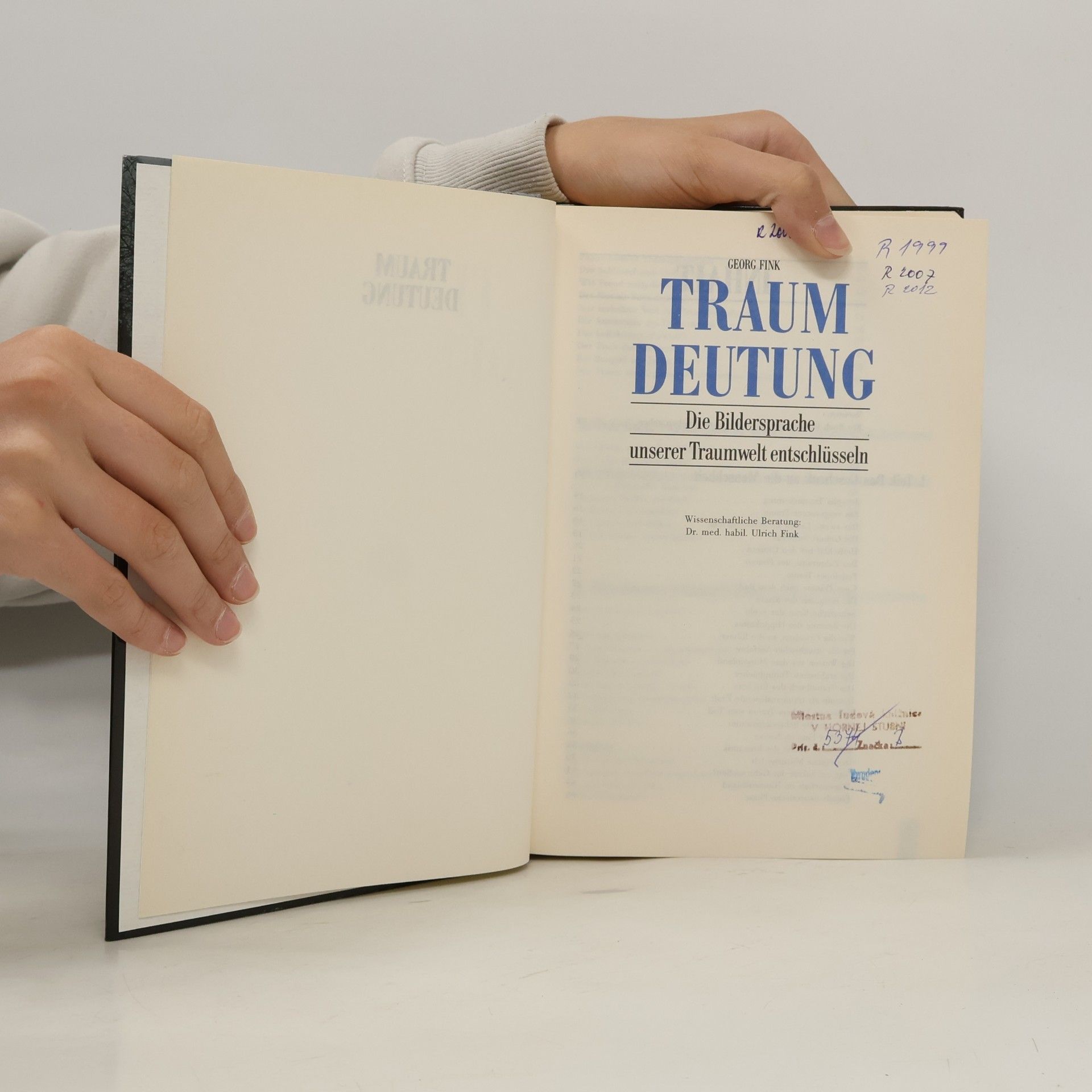 Georg Fink Traumdeutung. Die Bildersprache unserer Traumwelt entschlüsseln