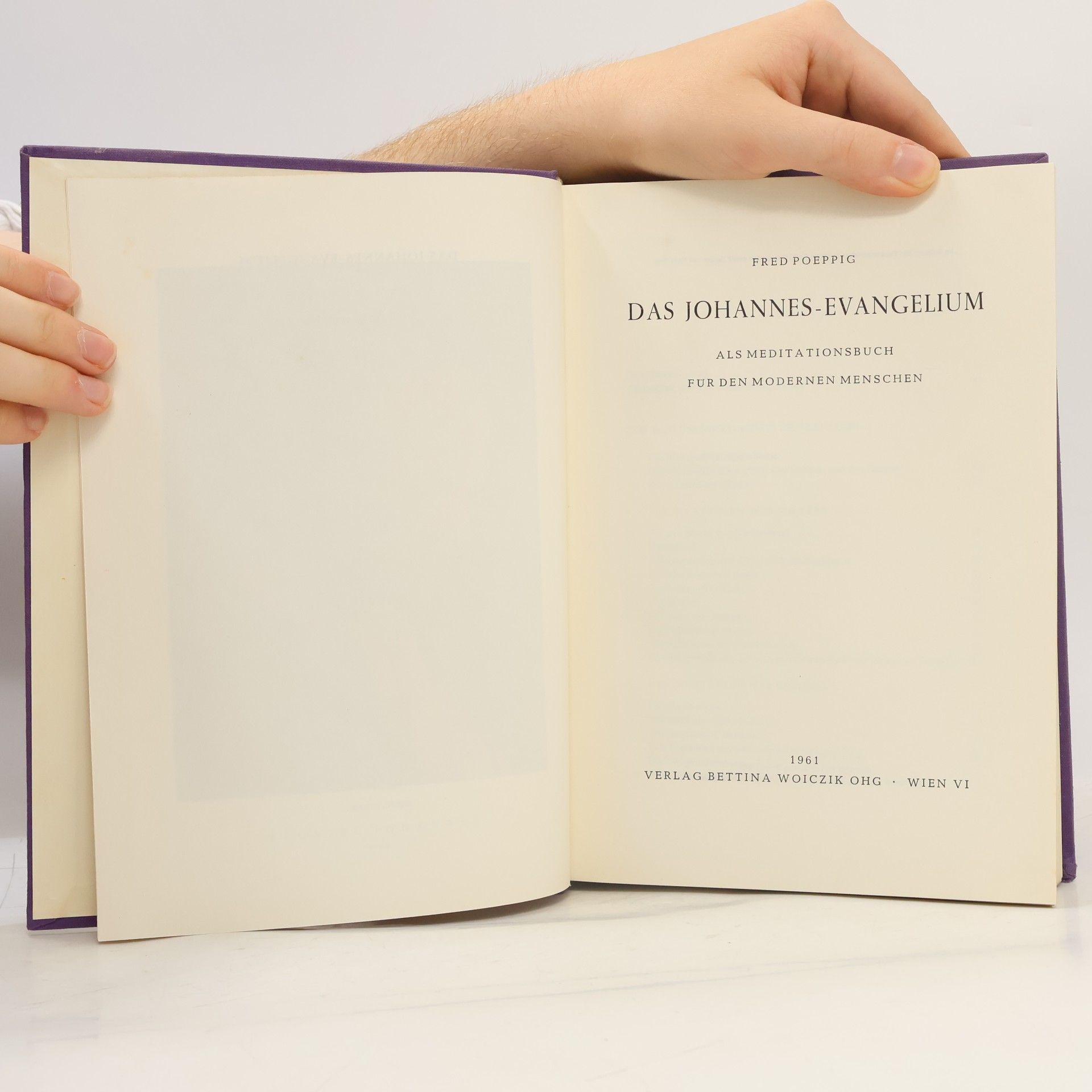 Fred Poeppig Das Johannes-Evangelium