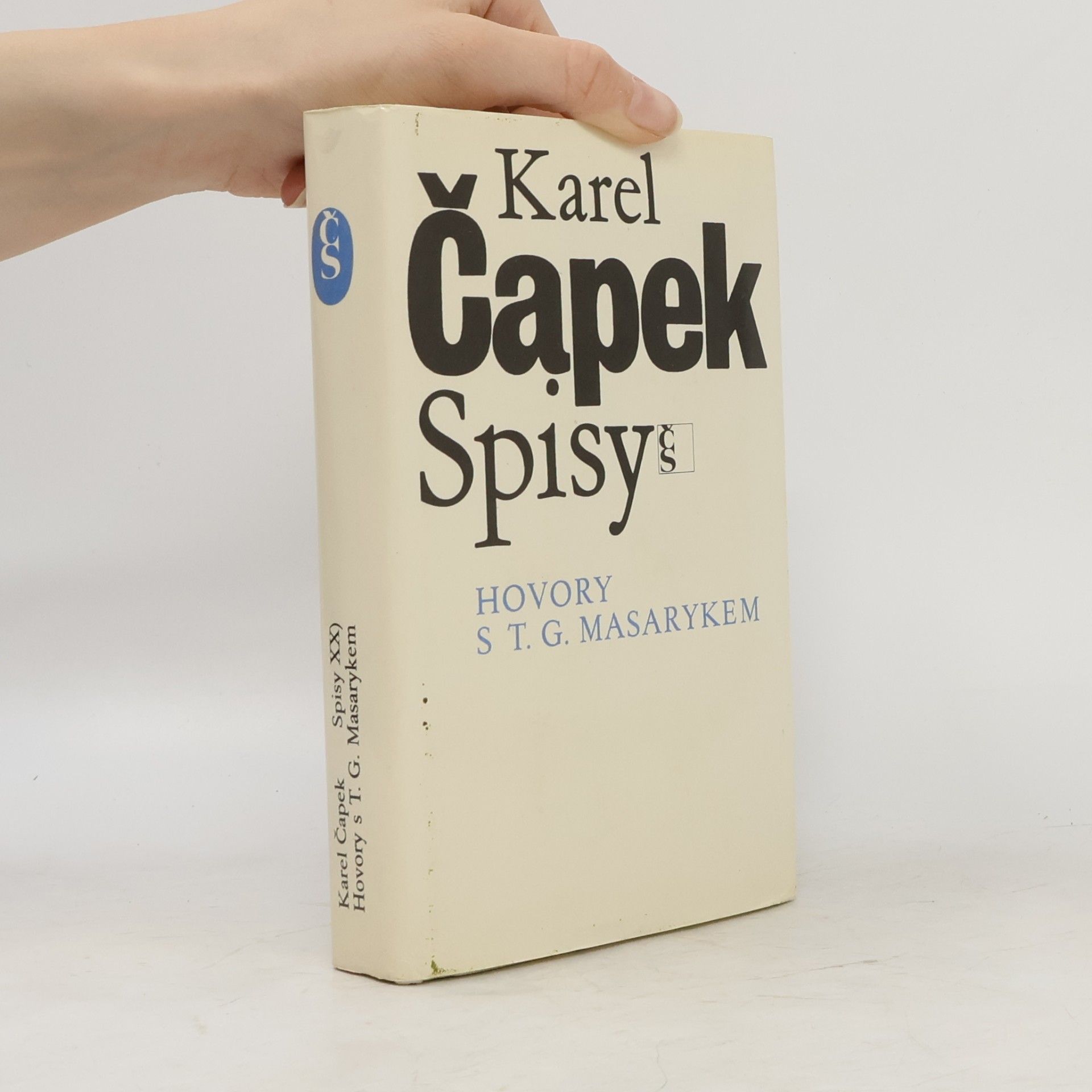 Karel Čapek Hovory s T. G. Masarykem