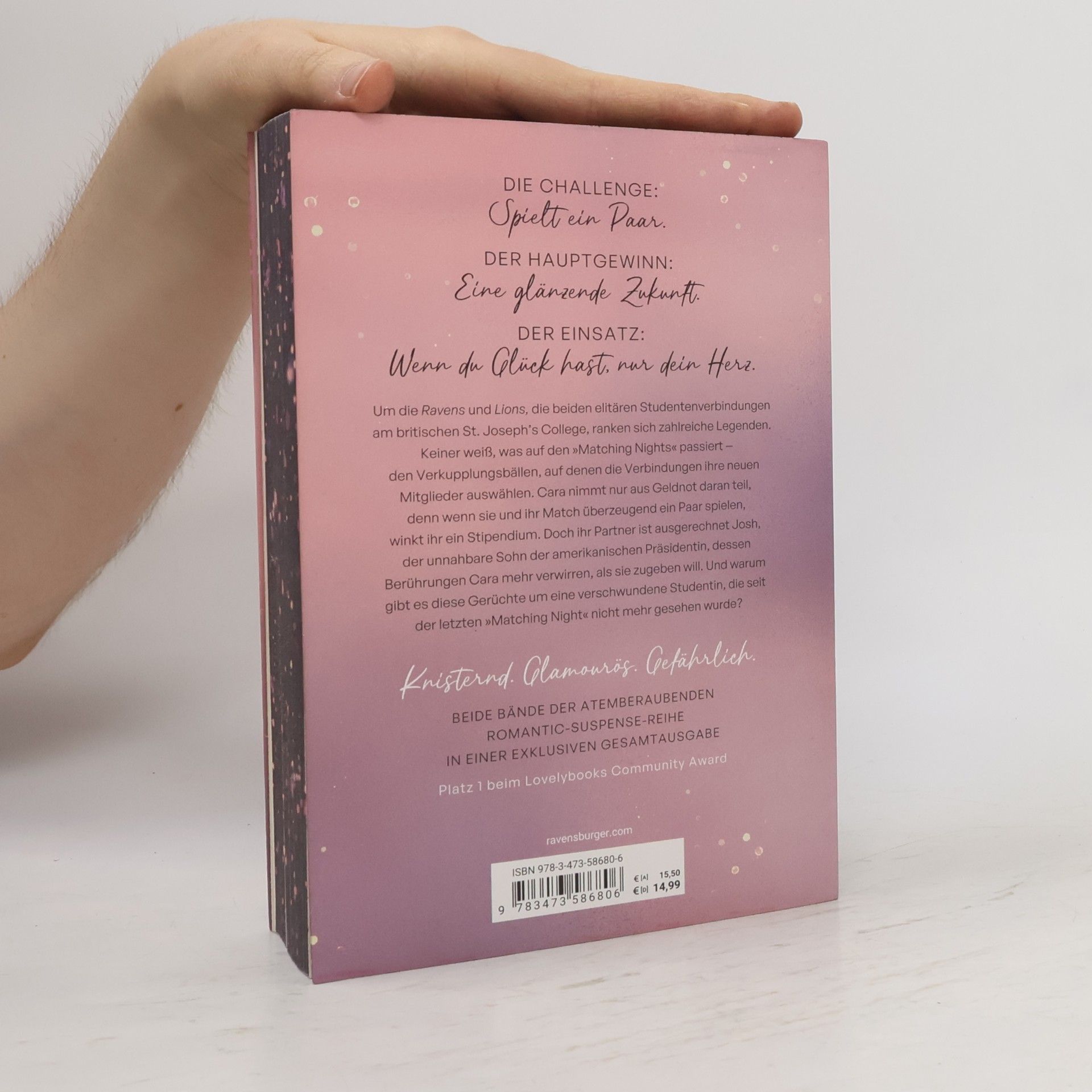 Stefanie Hasse Matching Night, Band 1 & 2: Küsst du den Feind? & Liebst du den Verräter? (Limitierte Ausgabe mit Farbschnitt Doppelband New Adult Romantic Suspense 1. Platz beim Lovelybooks Community Award)