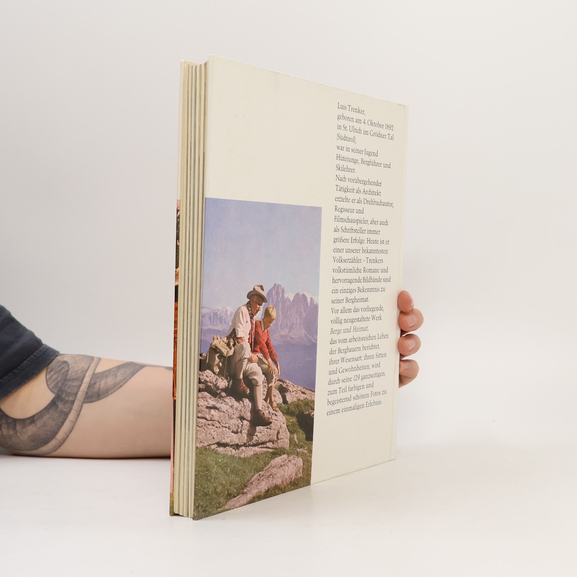 Luis Trenker Berge und Heimat