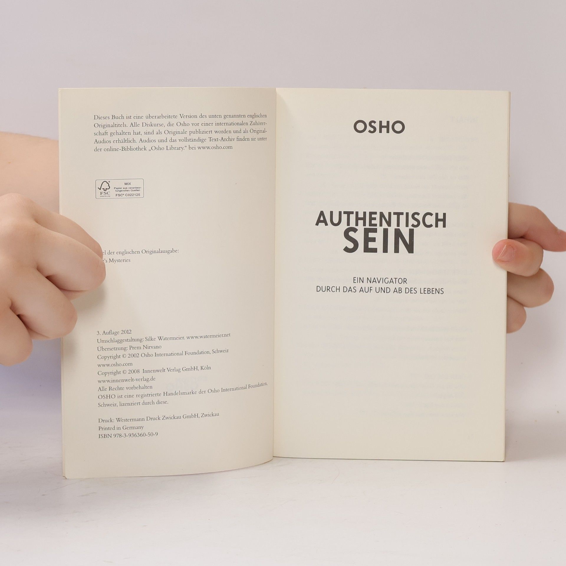 Osho Authentisch Sein