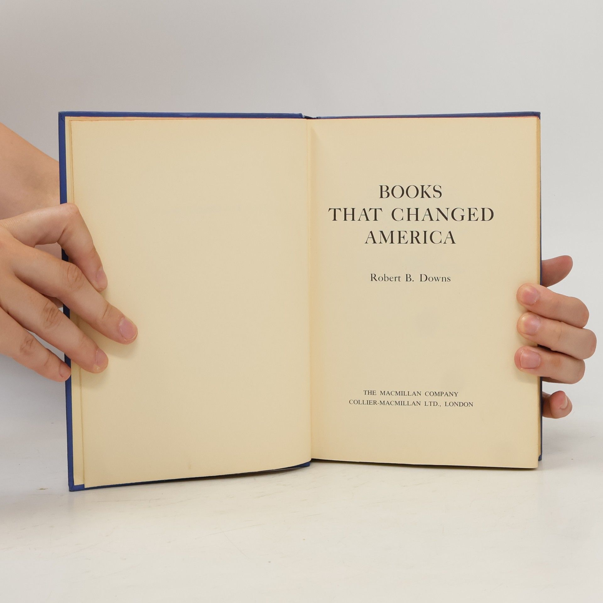 Robert B. Downs Books That Changed America