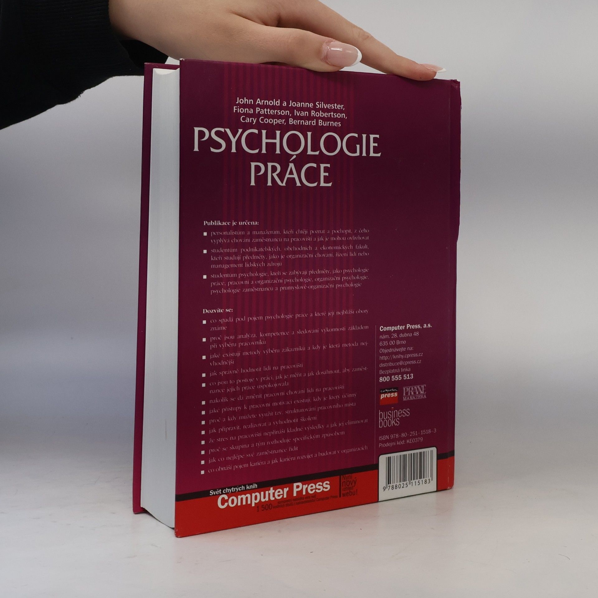 Autorenkollektiv Psychologie práce