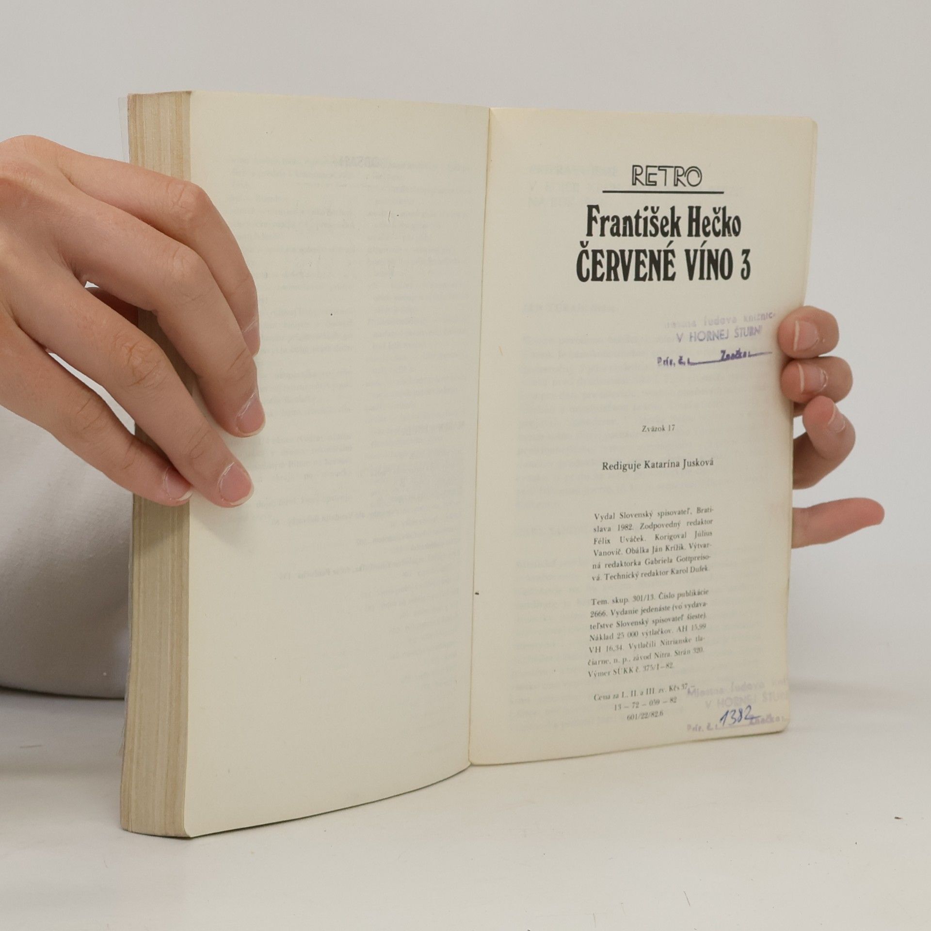František Hečko Červené víno 3