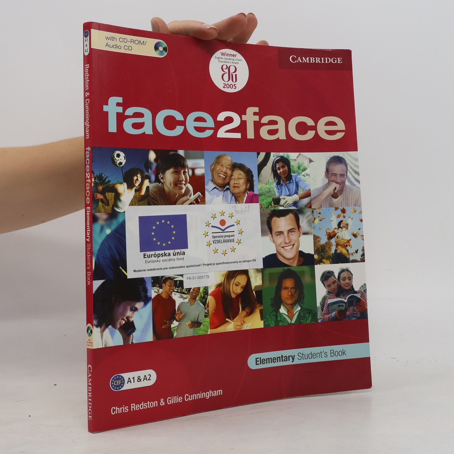 Gillie Cunningham Face2face. Elementary A1 & A2 Student's Book