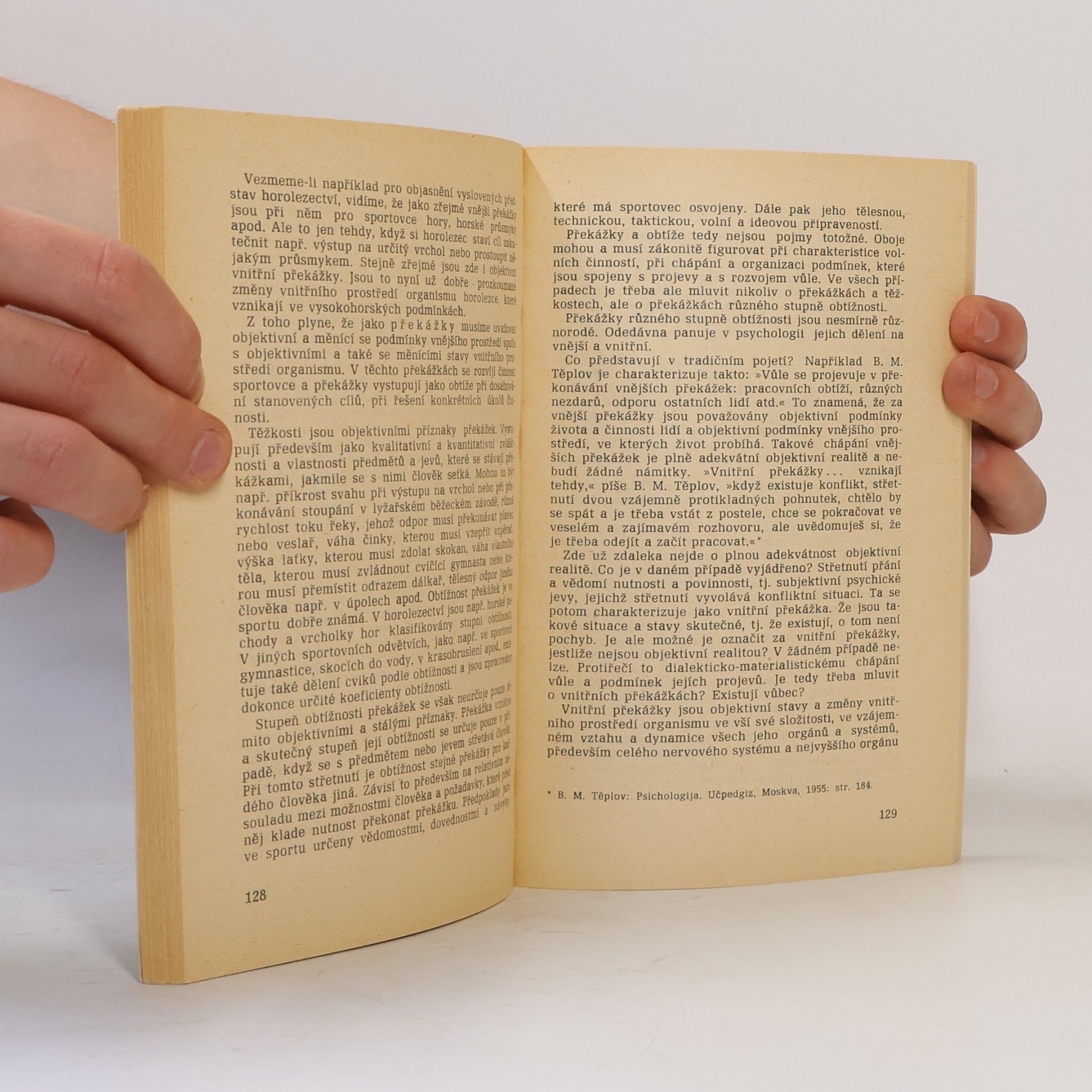 Various authors Psychologie a sport