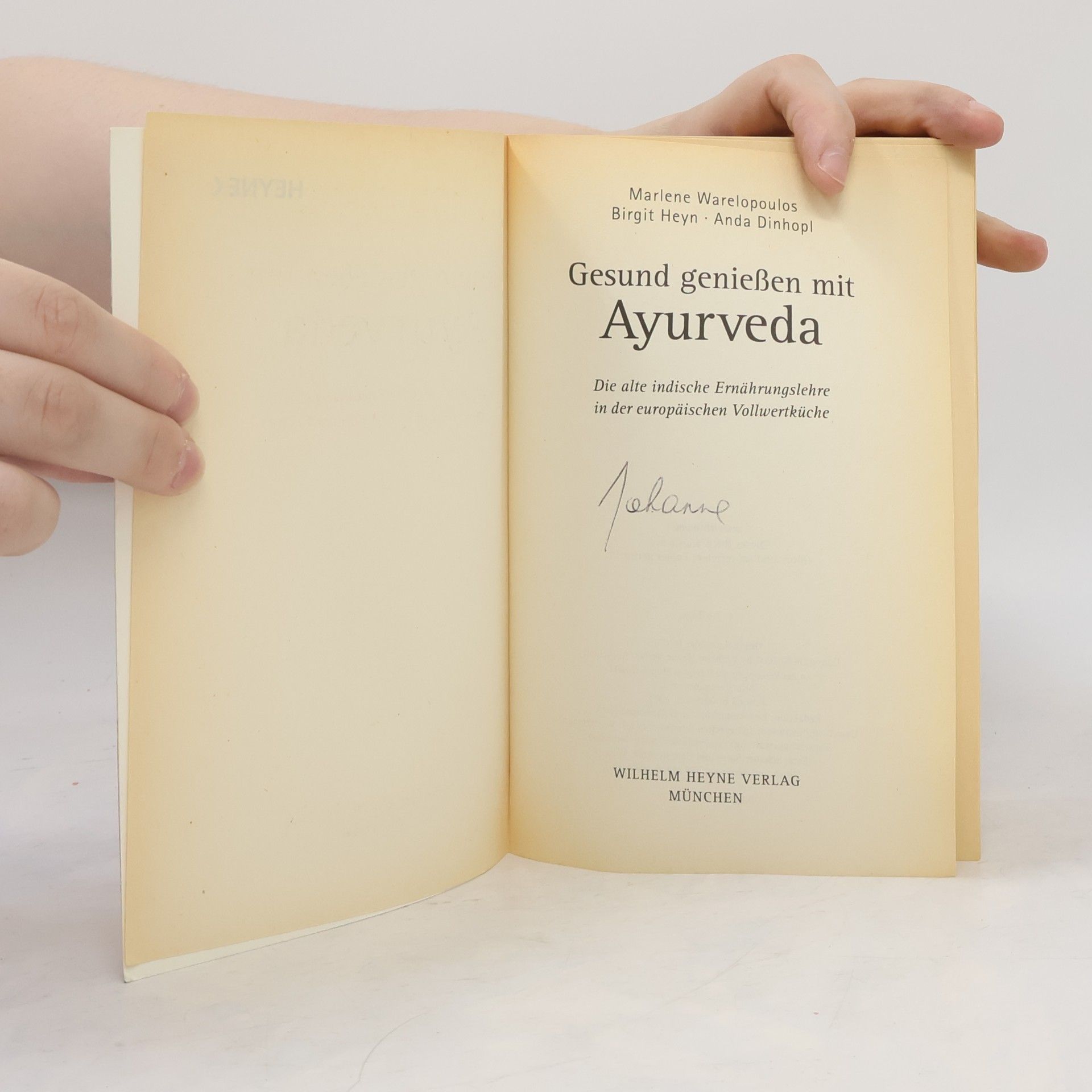 Marlene Warelopoulos Gesund genießen mit Ayurveda