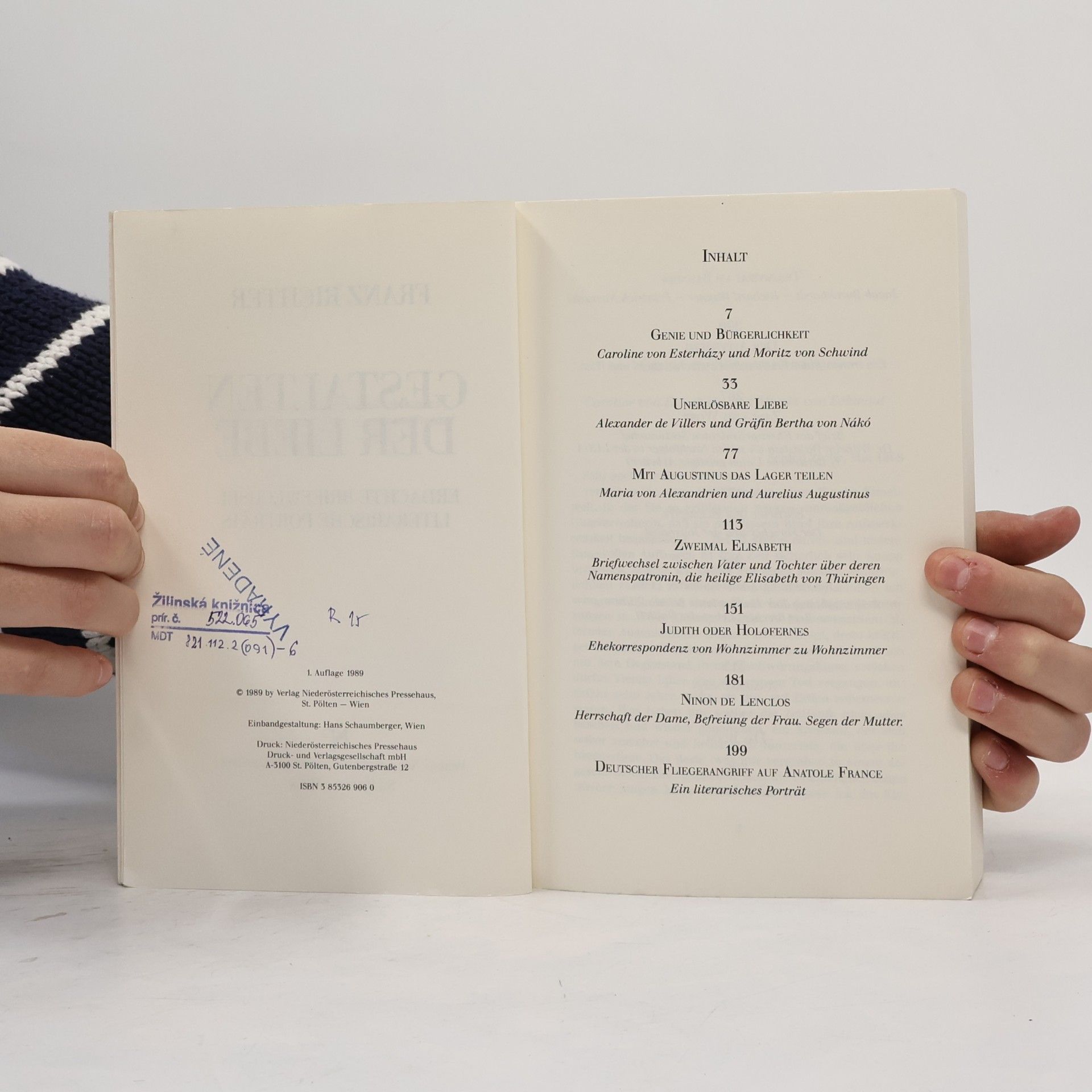 Franz Richter Gestalten der Liebe