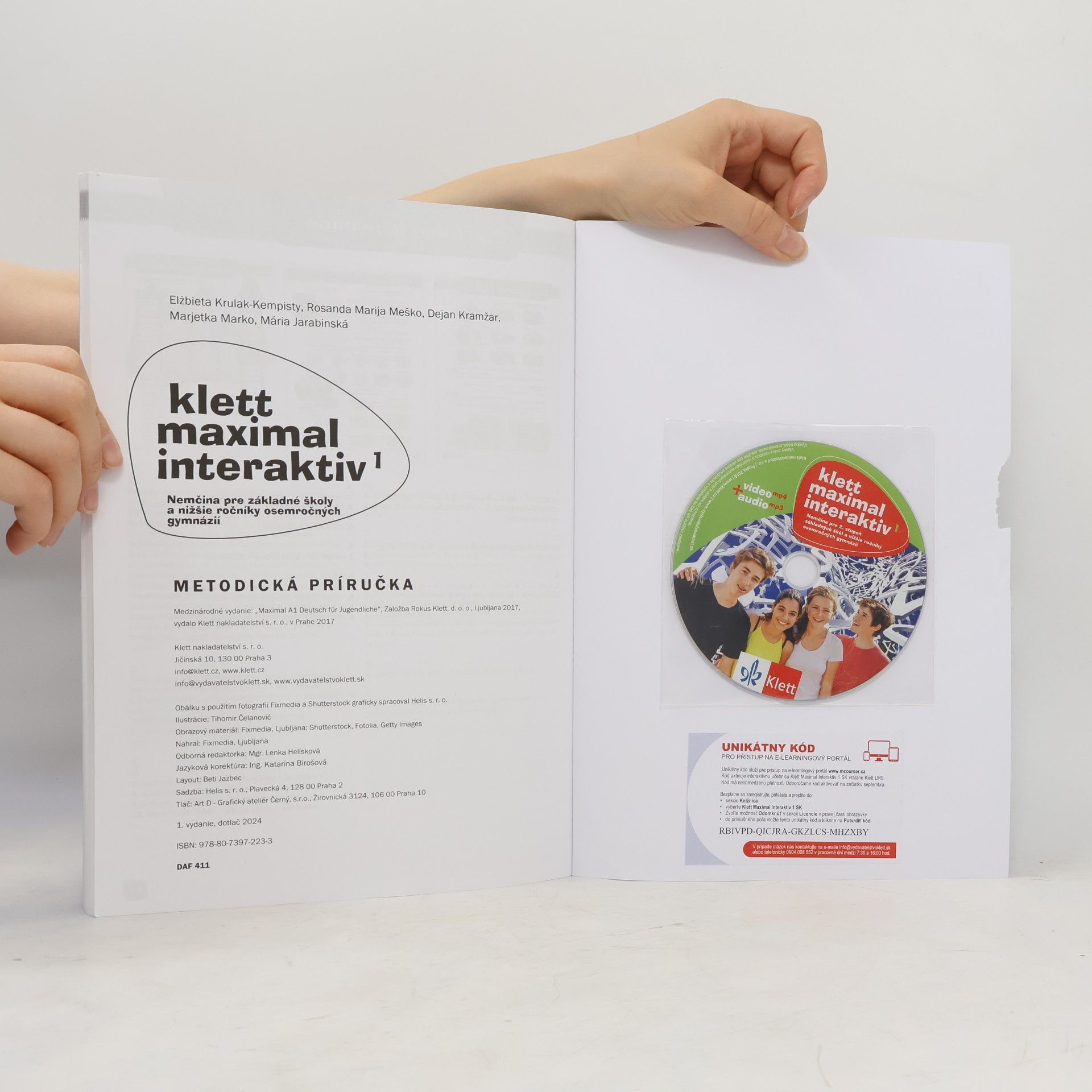 Elżbieta KrulakKempisty Klett Maximal interaktiv 1 (A1.1) – metodická příručka s DVD (slovenská verze)