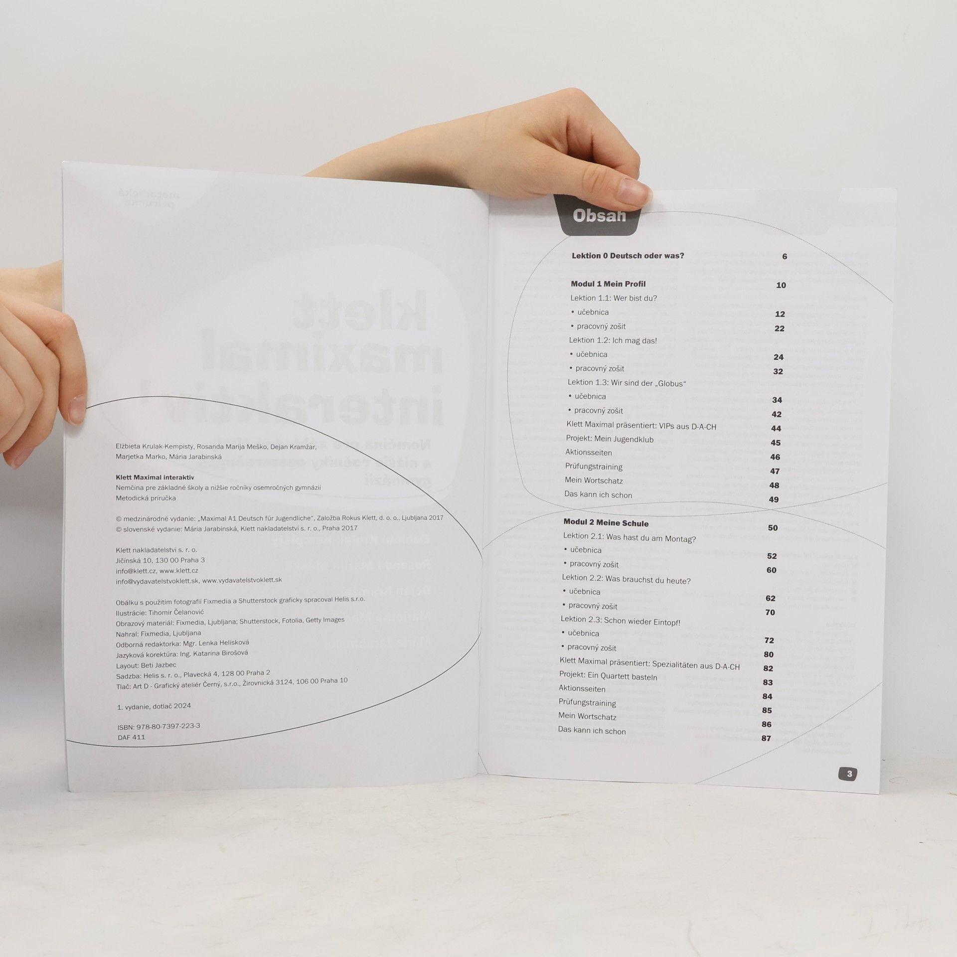 Elżbieta KrulakKempisty Klett Maximal interaktiv 1 (A1.1) – metodická příručka s DVD (slovenská verze)