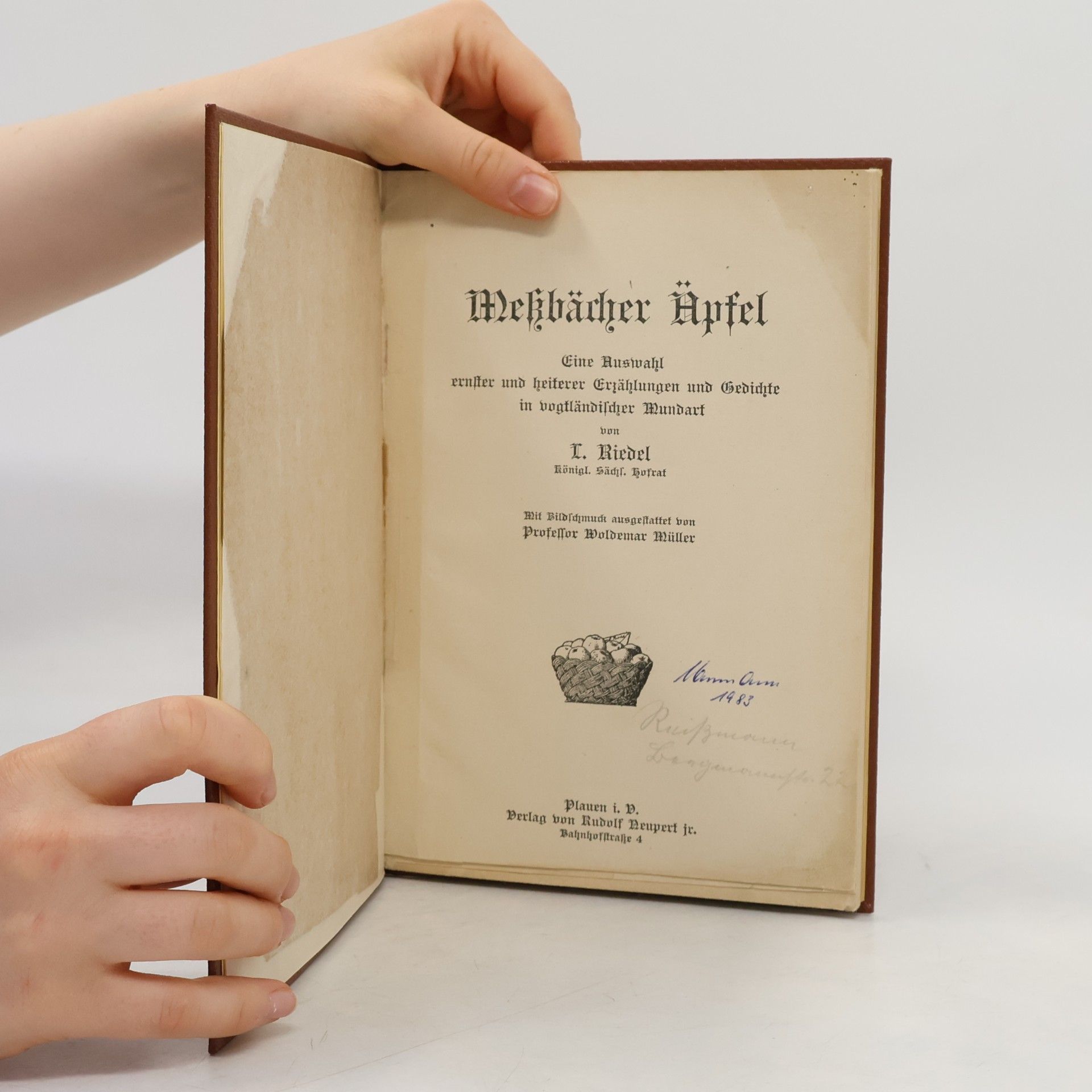 L. Riedel Meßbächer Äpfel