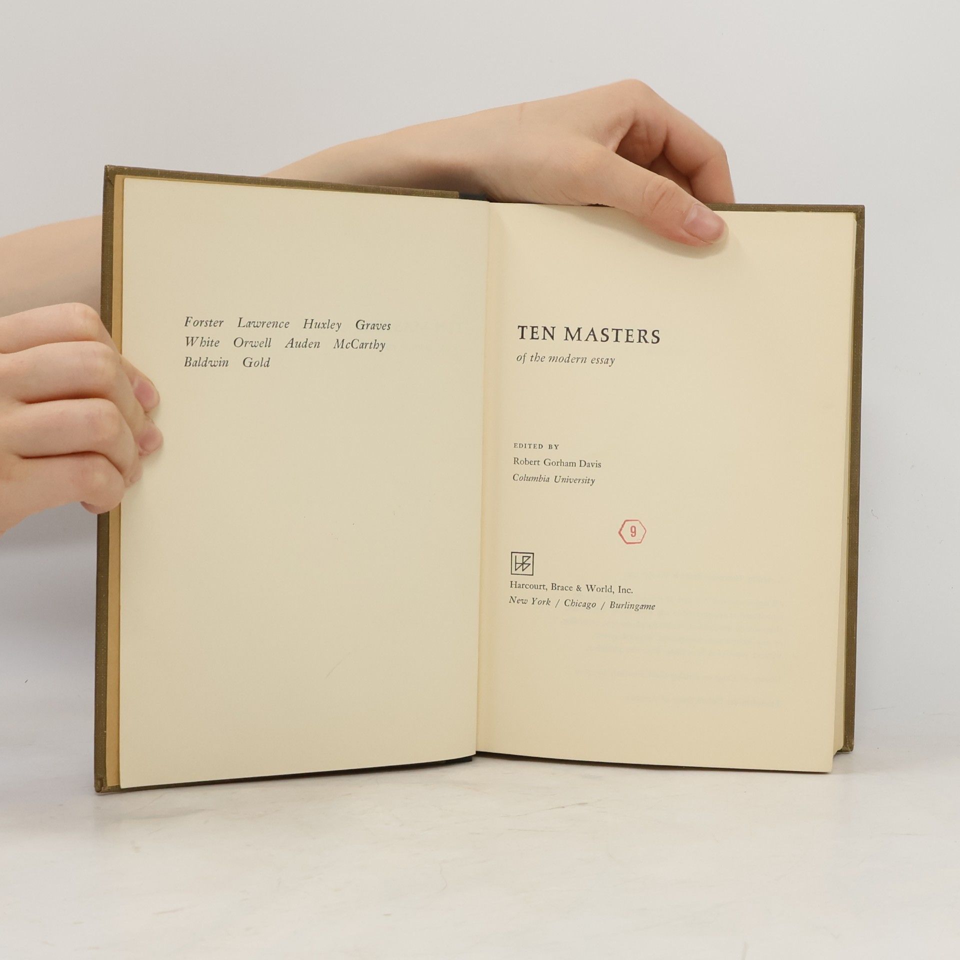 Autorenkollektiv Ten masters of the modern essay