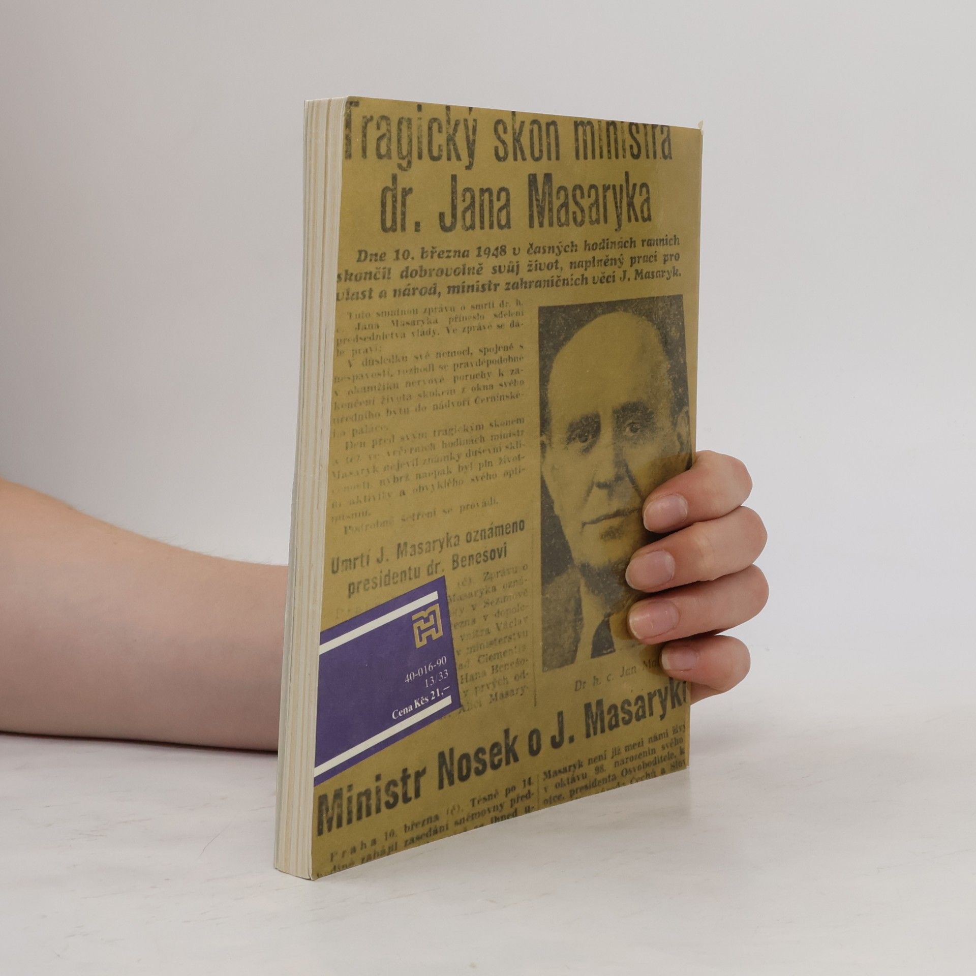 Petr Kettner Proč zemřel Jan Masaryk?