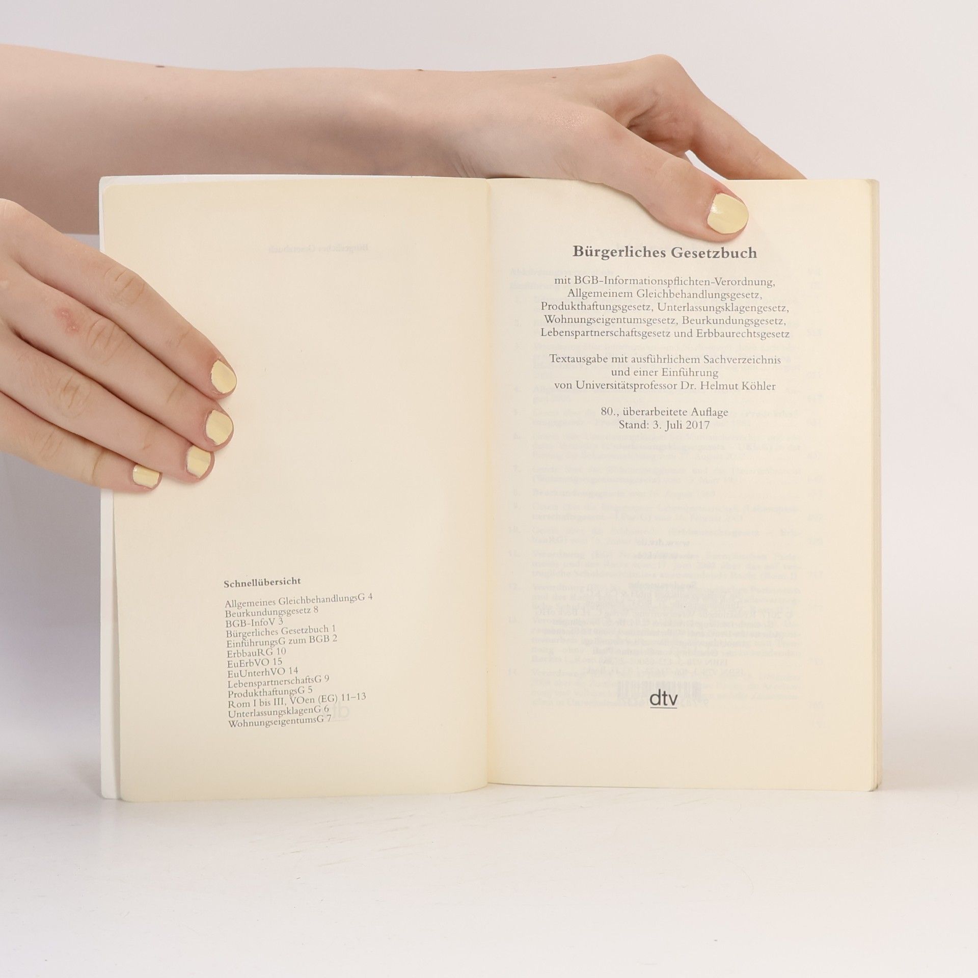 koletiv Bürgerliches Gesetzbuch 80. Auflage 5001