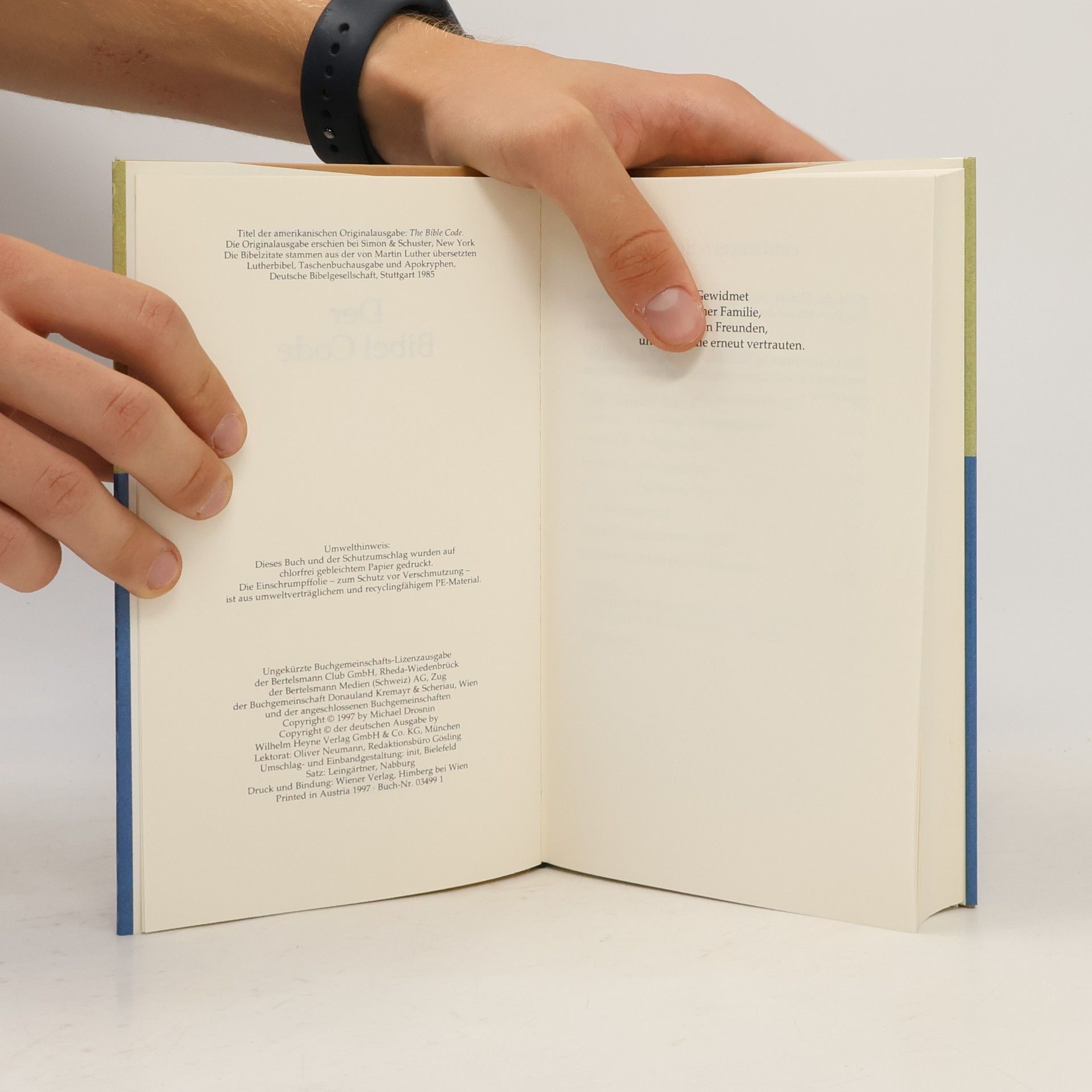 Michael Drosnin Der Bibel Code