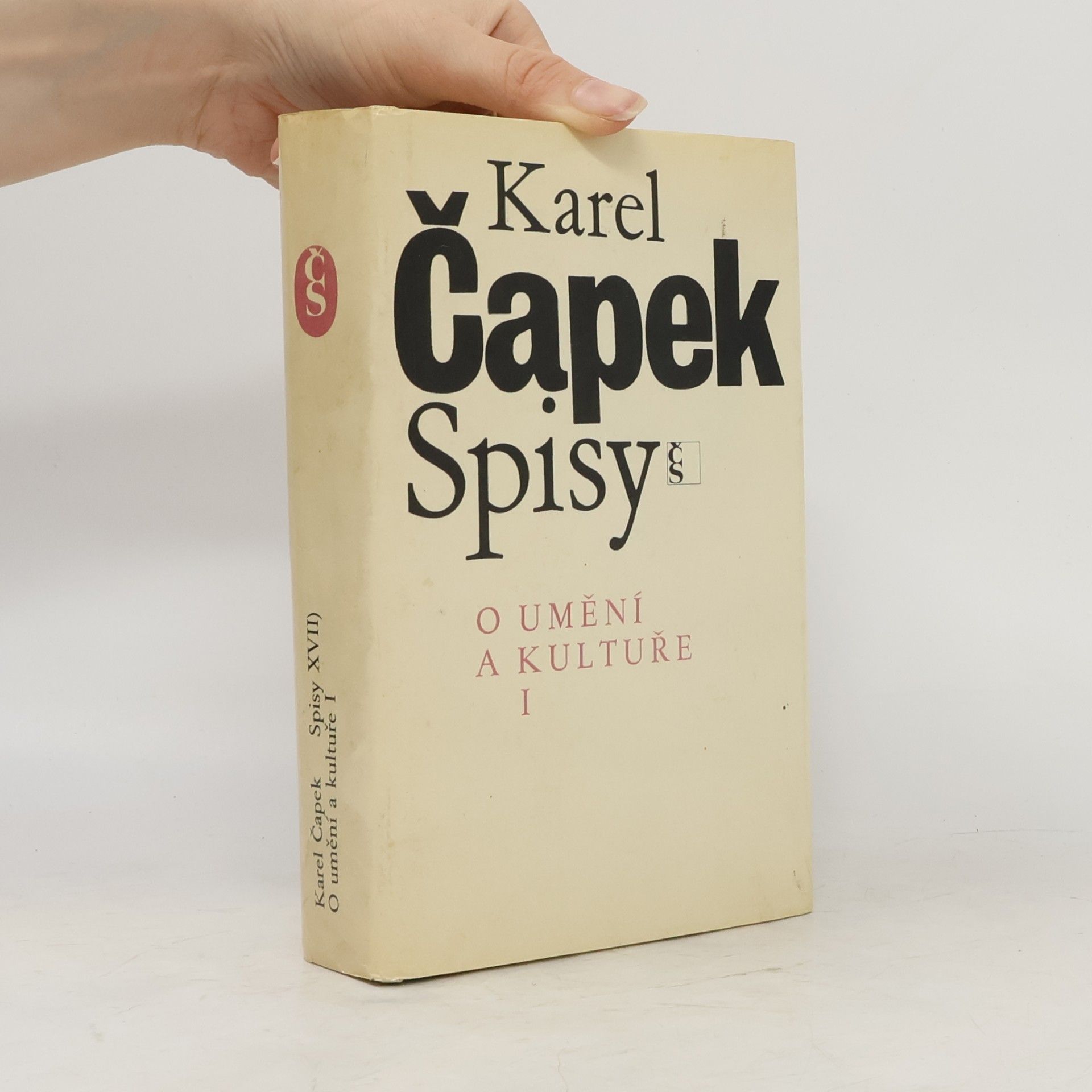 Karel Čapek Spisy. O umění a kultuře I.