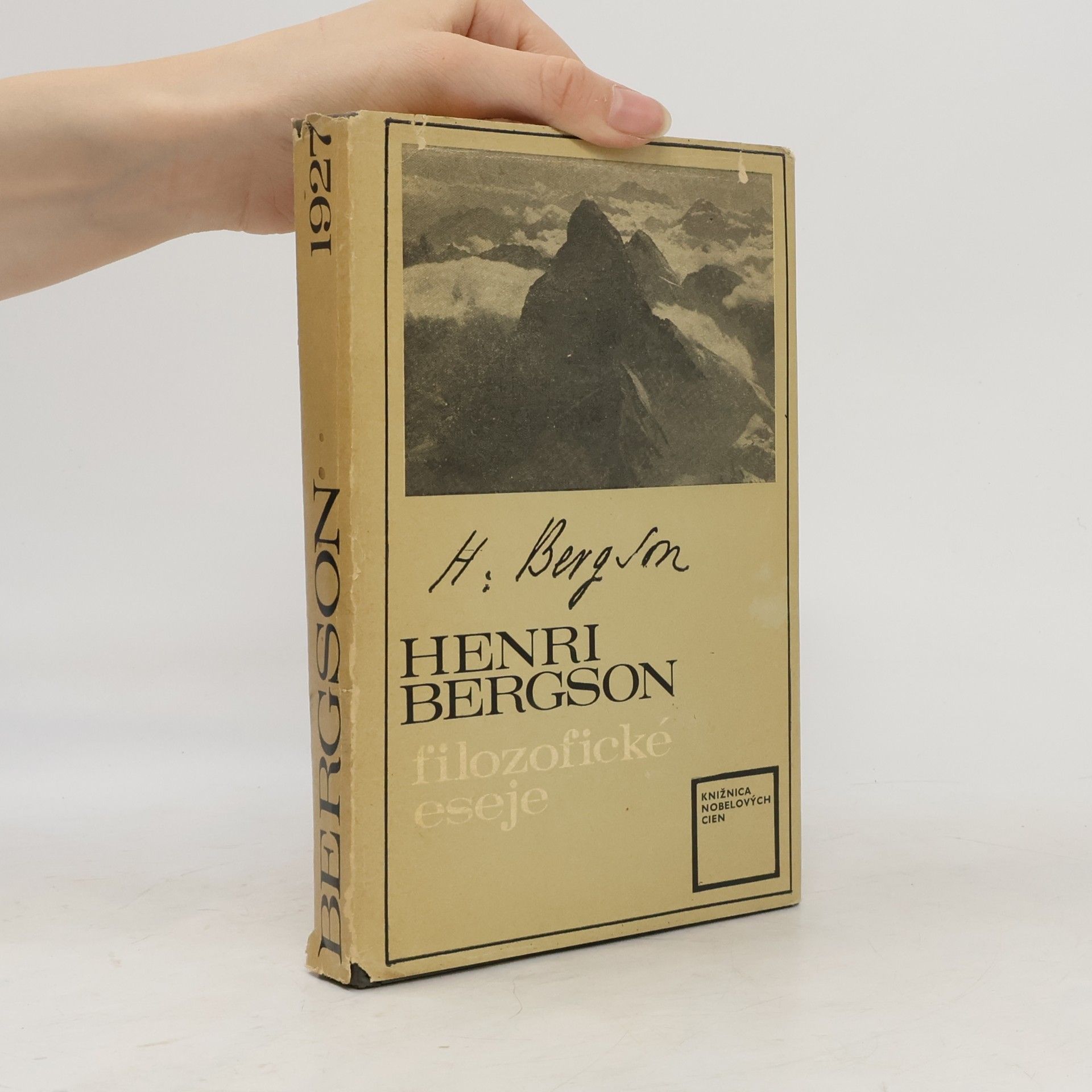 Filozofické eseje. Bergson 1927
